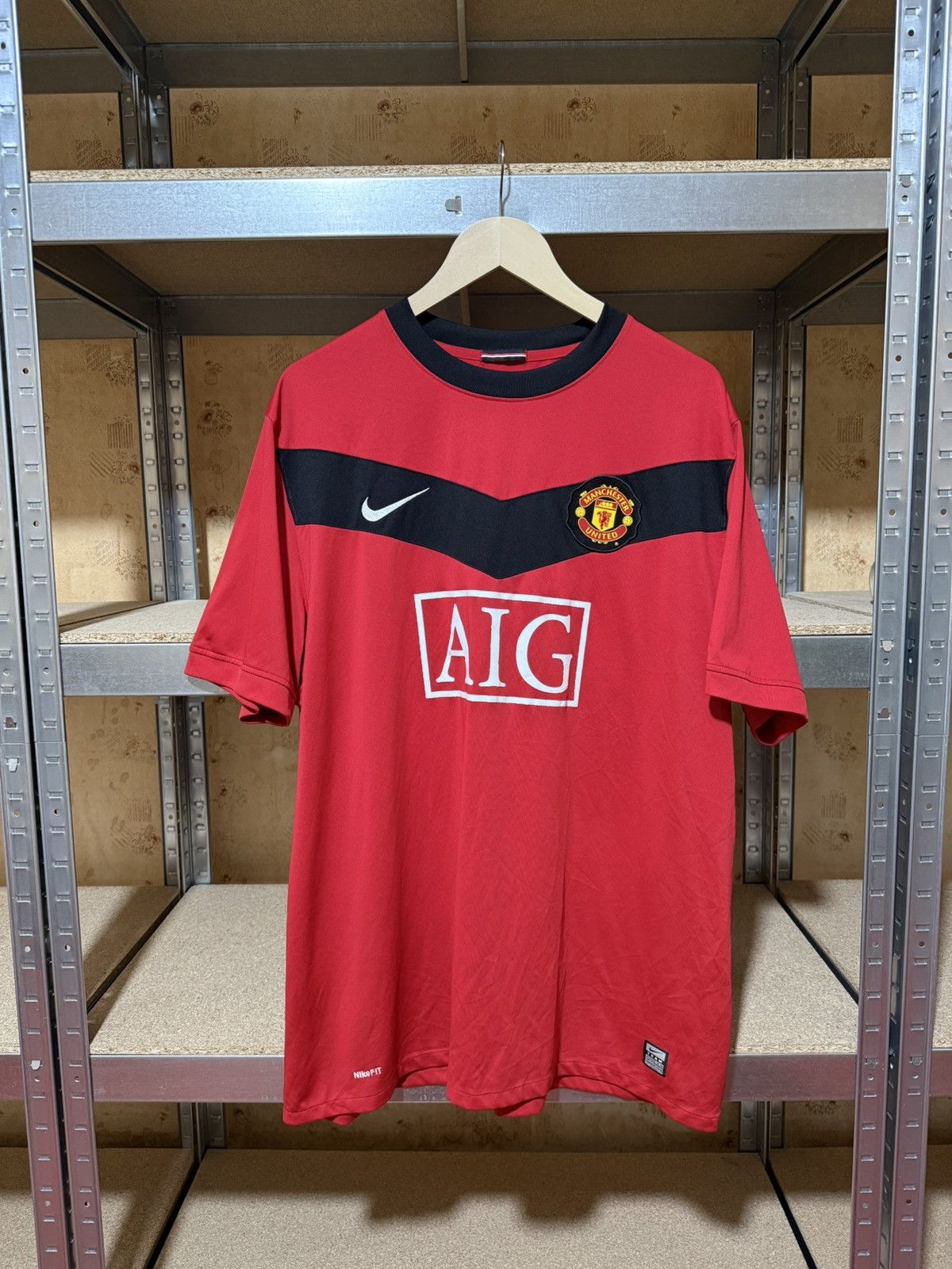 Nike × Vintage Nike 2009 2010 Manchester United Giggs Home Soccer Jersey Size US XXL / EU 58 / 5 - 1 Thumbnail