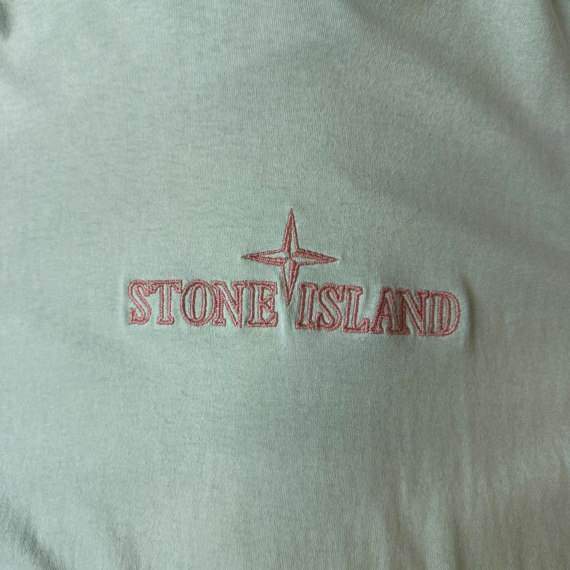 Stone Island Stone Island Mint Green Short Sleeve T‑shirt Q10 Size US M / EU 48-50 / 2 - 3 Thumbnail