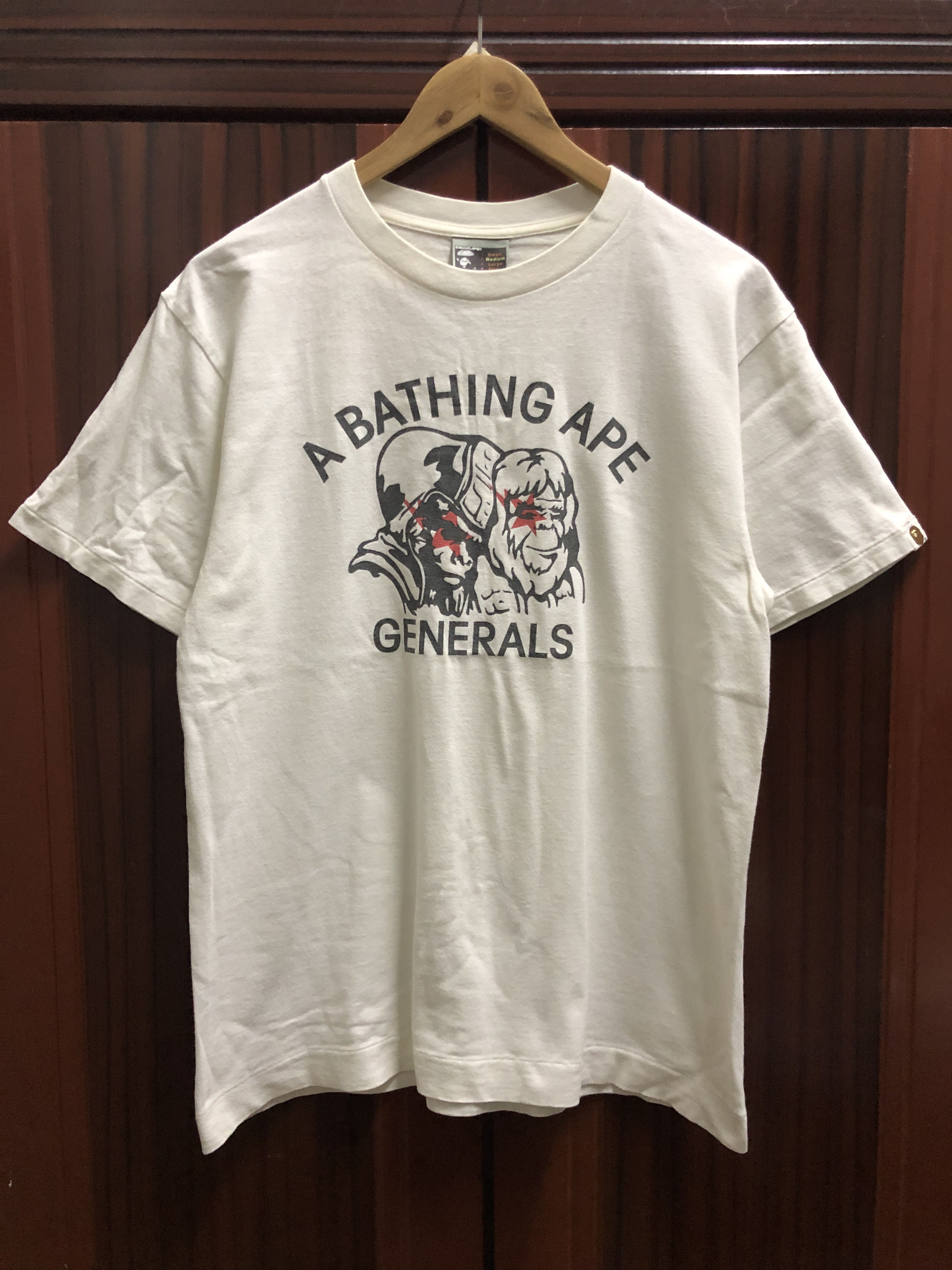 Bape OG Vintage 2000 A Bathing Ape General Bapesta Tshirts Size US M / EU 48-50 / 2 - 1 Thumbnail