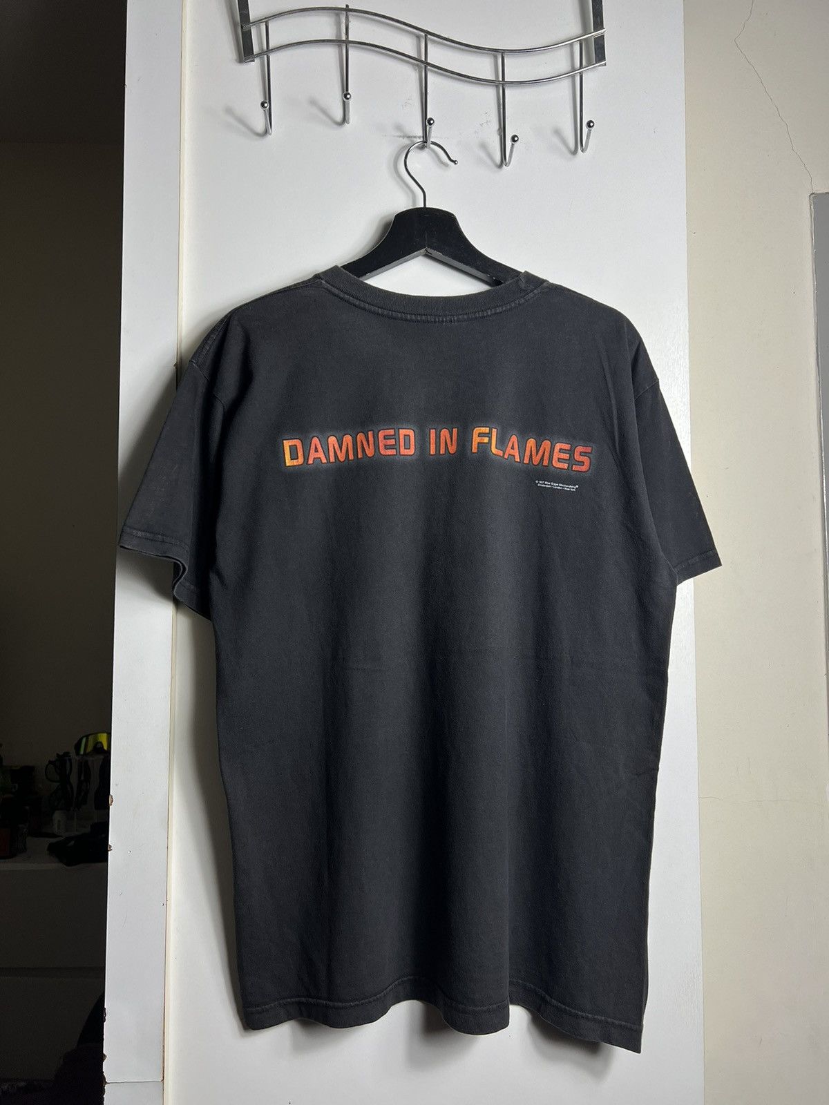 Band Tees × Vintage Vintage Fear Factory Damned In Flames Band Tee Size US L / EU 52-54 / 3 - 2 Thumbnail