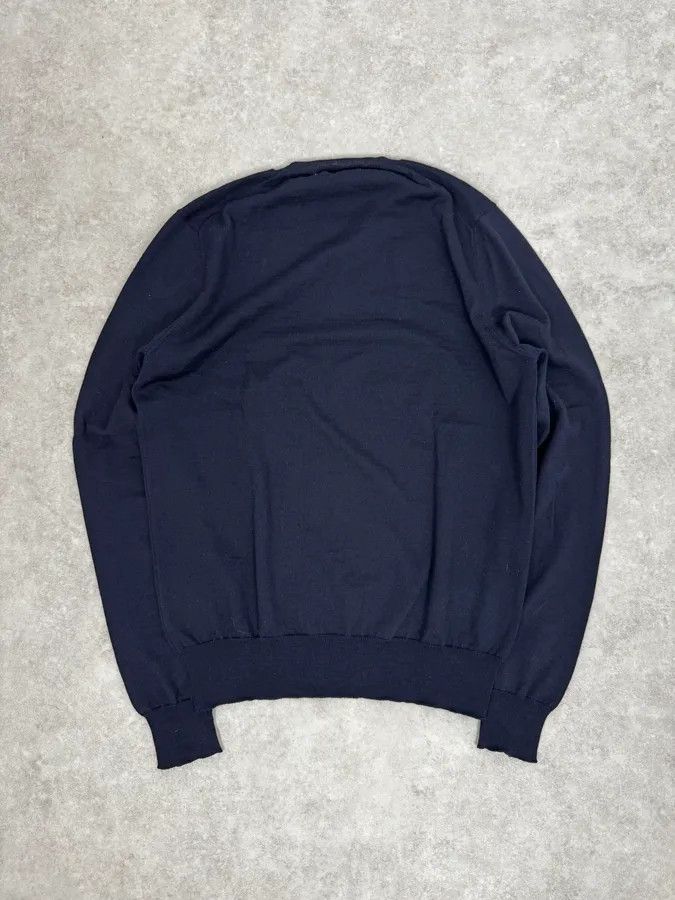 Prada AW2018 Prada Navy Wool Classic Sweater Size US S / EU 44-46 / 1 - 4 Thumbnail