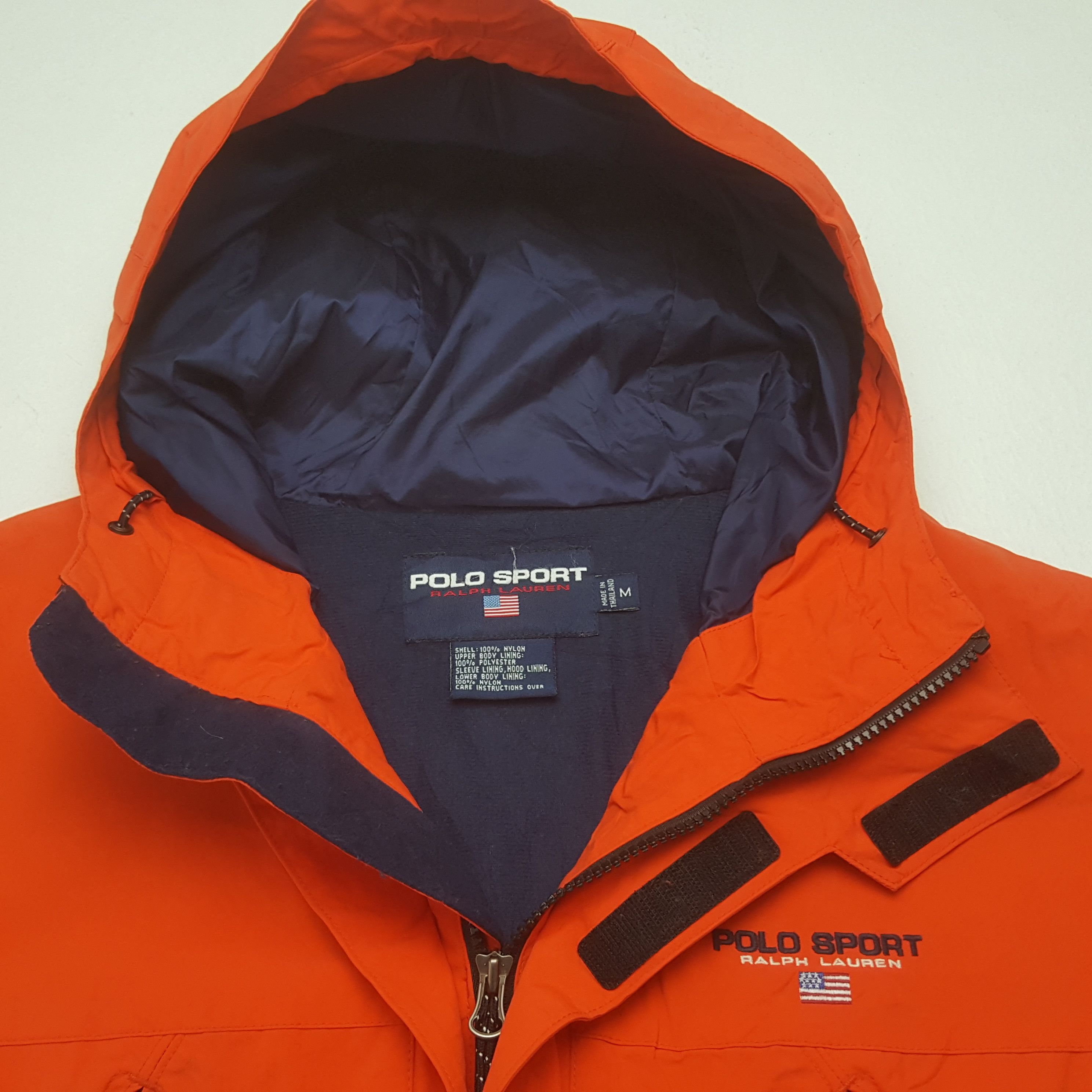 Polo Ralph Lauren Vintage Polo Ralph Lauren Waterproof Jacket Hoodie Size US M / EU 48-50 / 2 - 5 Thumbnail