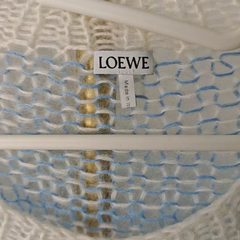 Loewe loewe Blue and white striped sweater 2506-Nextarrow Size US S / EU 44-46 / 1 - 4 Thumbnail