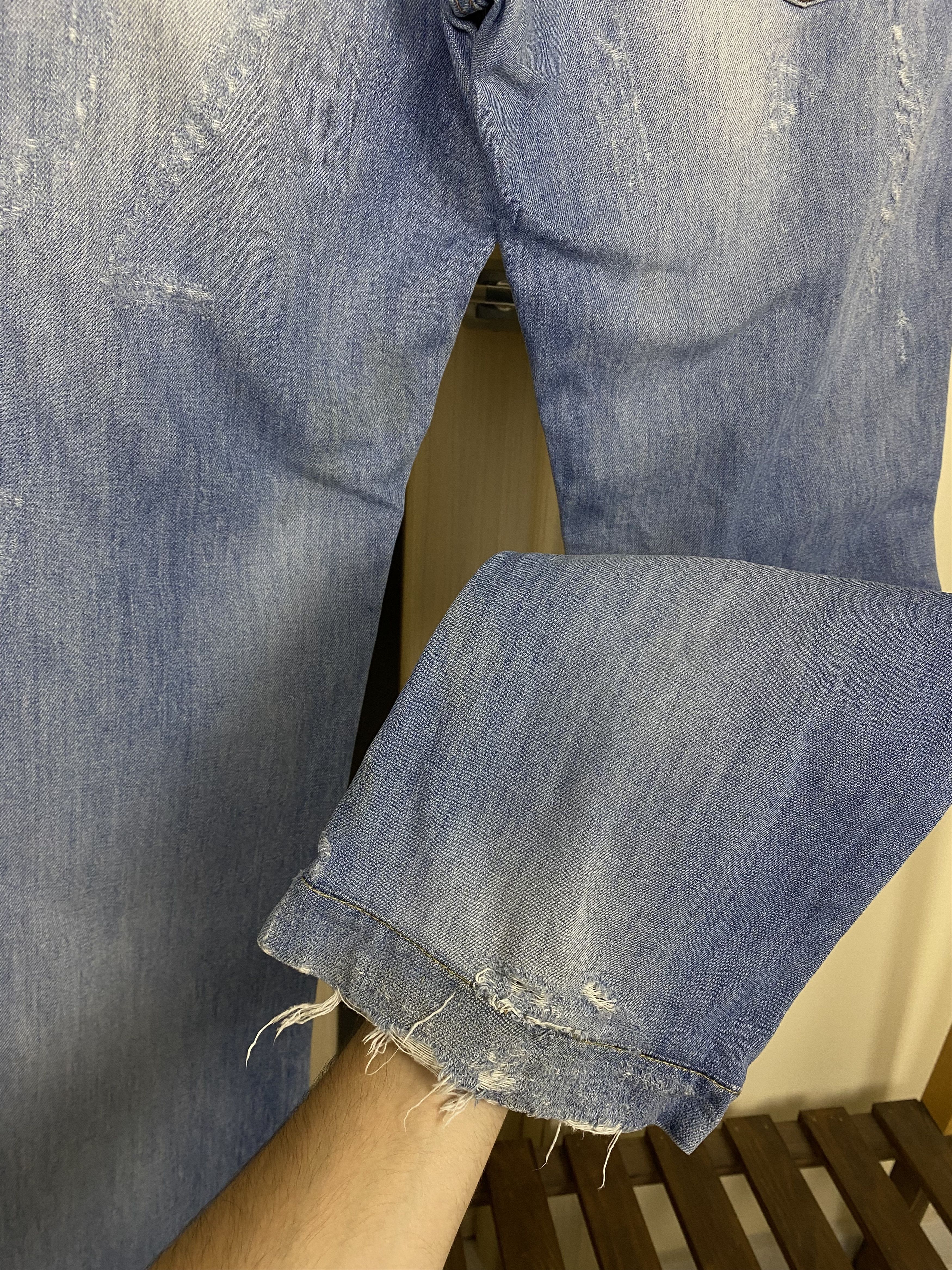 Dolce & Gabbana Dolce Gabbana marina yachting distressed washed jeans Size US 32 / EU 48 - 13 Thumbnail