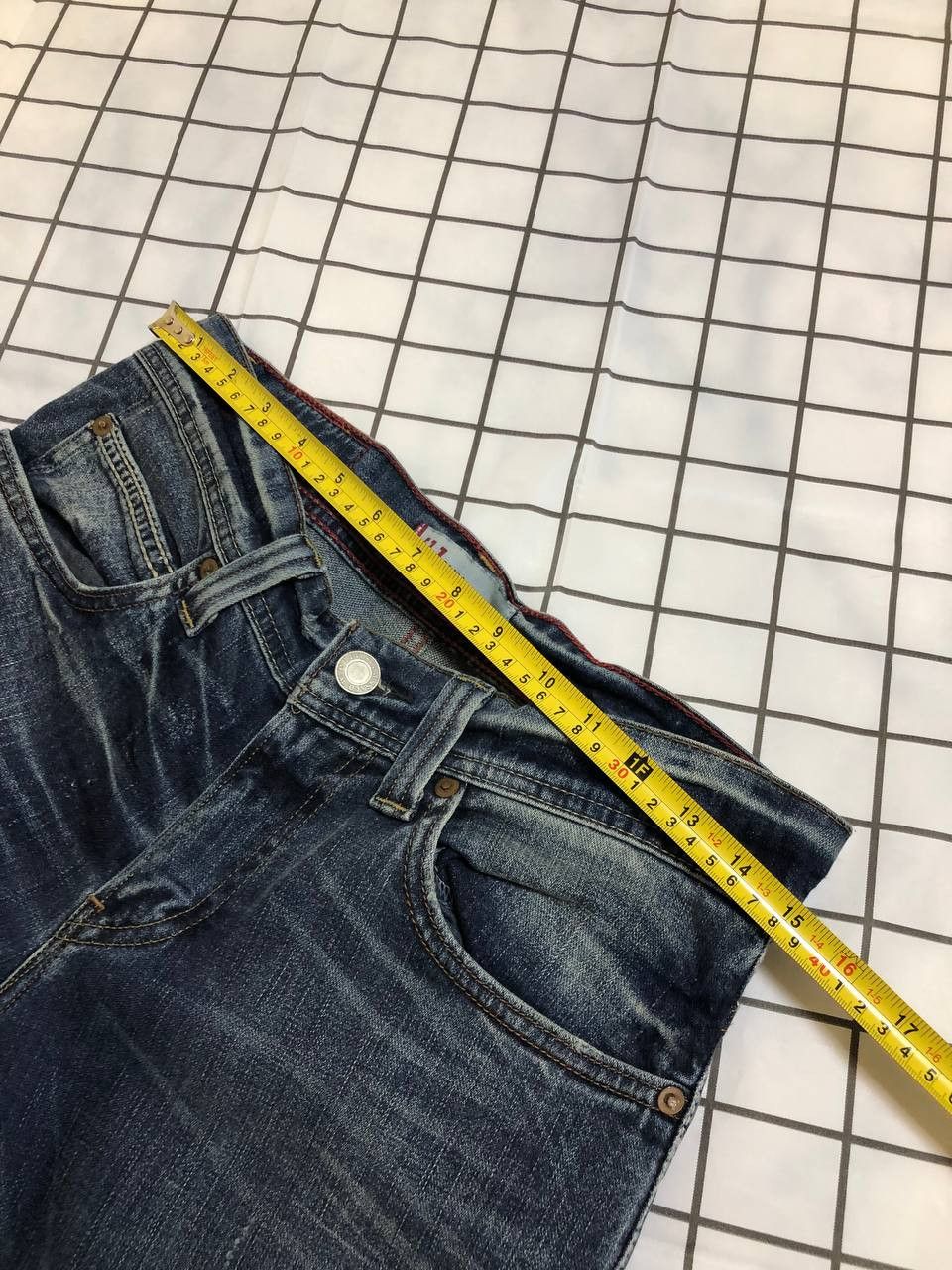 Levi's Levi's 550 Jeans Relaxed Bootcut Denim Tall Stretch Med Blue Size US 32 / EU 48 - 14 Thumbnail
