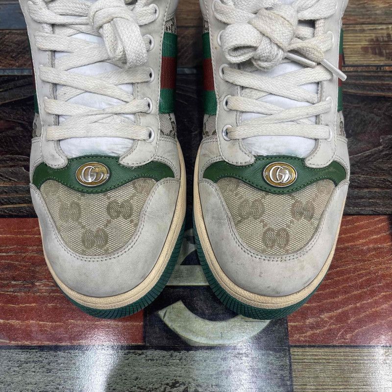 Gucci Gucci Screener Low Top Sneakers in Green - Size US 9.5 / EU 42-43 - 6 Thumbnail