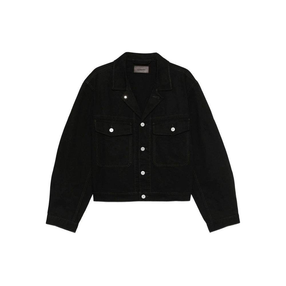 Lemaire Lemaire BLACK Jackets - Denim Jackets Size US XXL / EU 58 / 5 - 1 Thumbnail