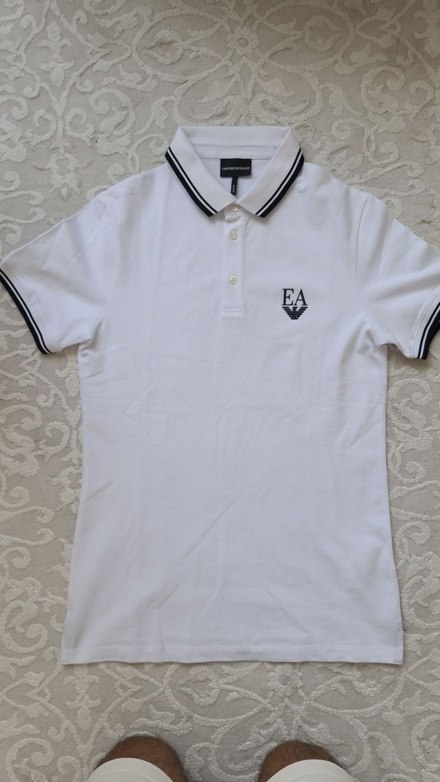 Emporio Armani Emporio Armani EA Logo Polo Shirt Size US S / EU 44-46 / 1 - 1 Thumbnail