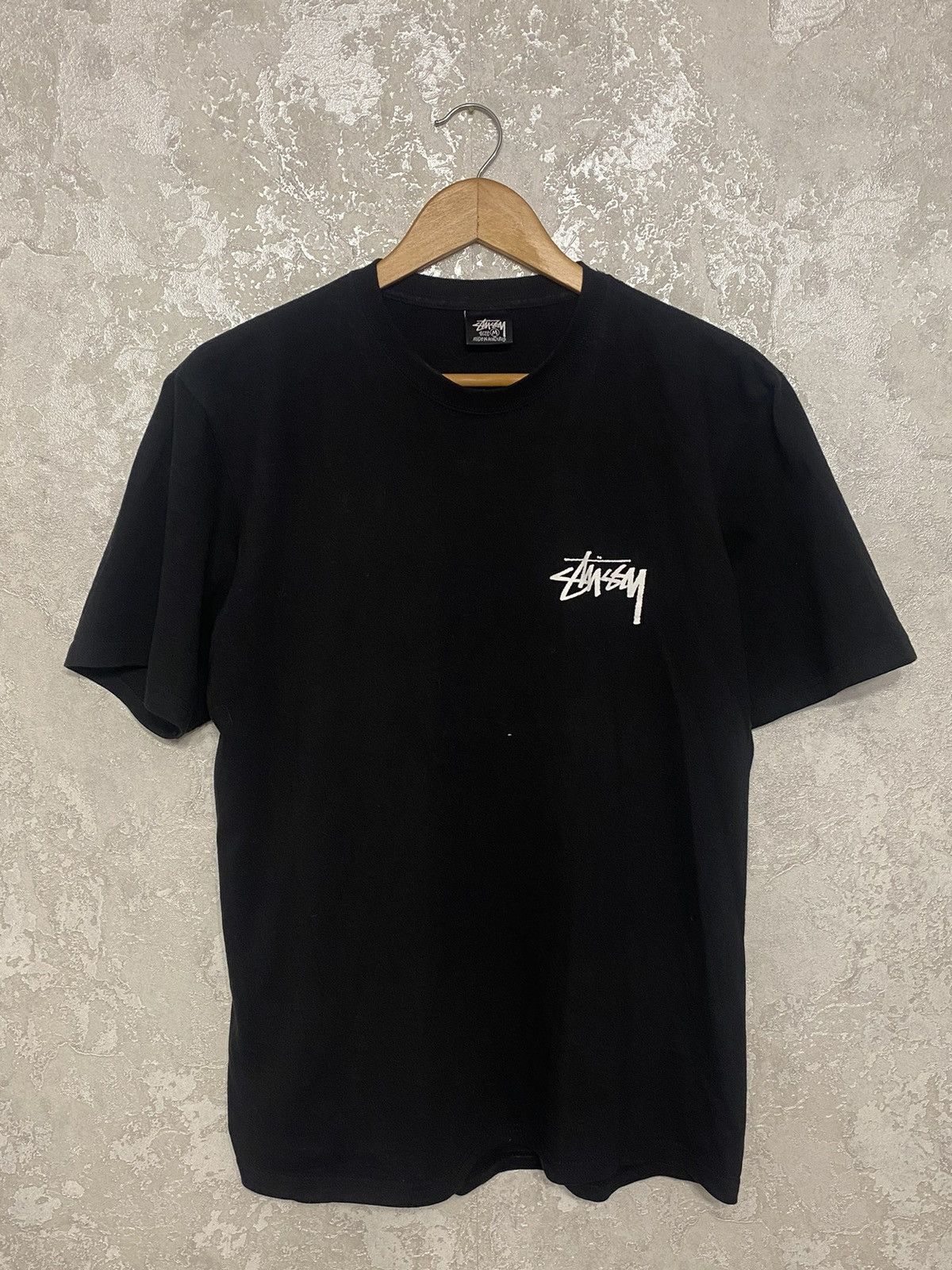 Stussy Stussy T-shirt flower in back Size US M / EU 48-50 / 2 - 3 Thumbnail