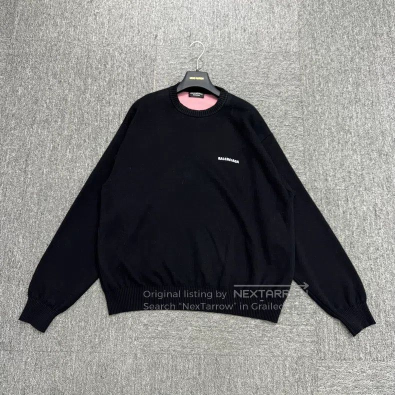 Balenciaga Balenciaga Coke Inlay Knitted Sweater Size US M / EU 48-50 / 2 - 1 Thumbnail
