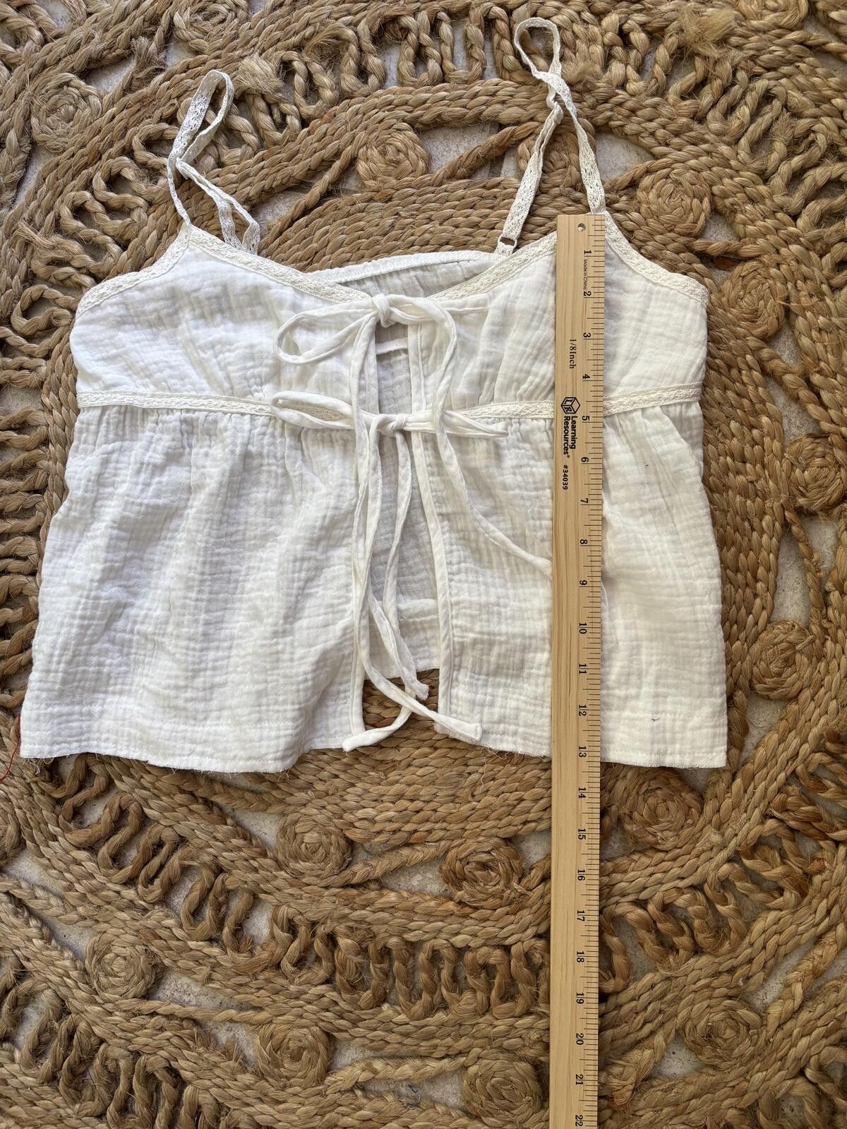 Unknown London Boho Cottage Core Festival Spaghetti Strap Tank Top. S Size S / US 4 / IT 40 - 11 Thumbnail