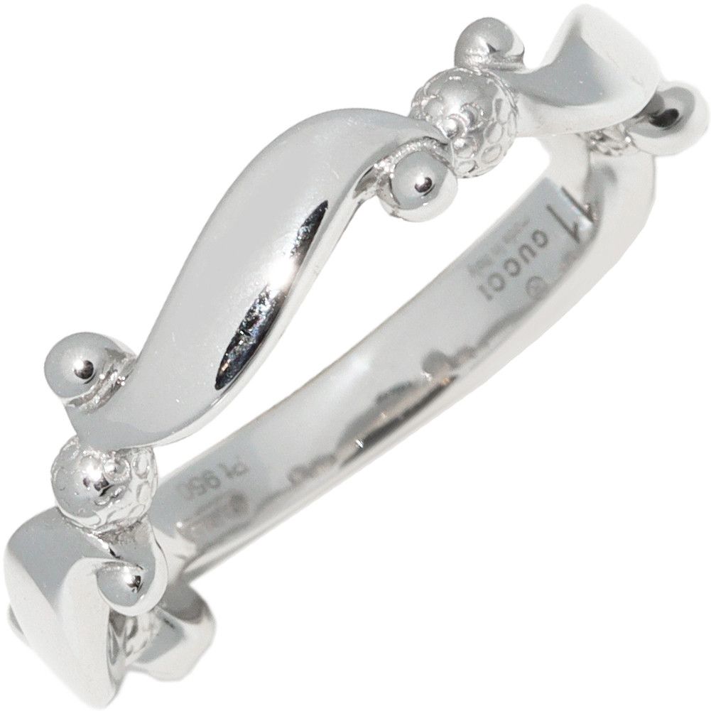 Gucci Gucci Gucci Pt950 Bridal Ring Japan Limited Metal Ring 2102401 in Great Condition Size ONE SIZE - 1 Thumbnail
