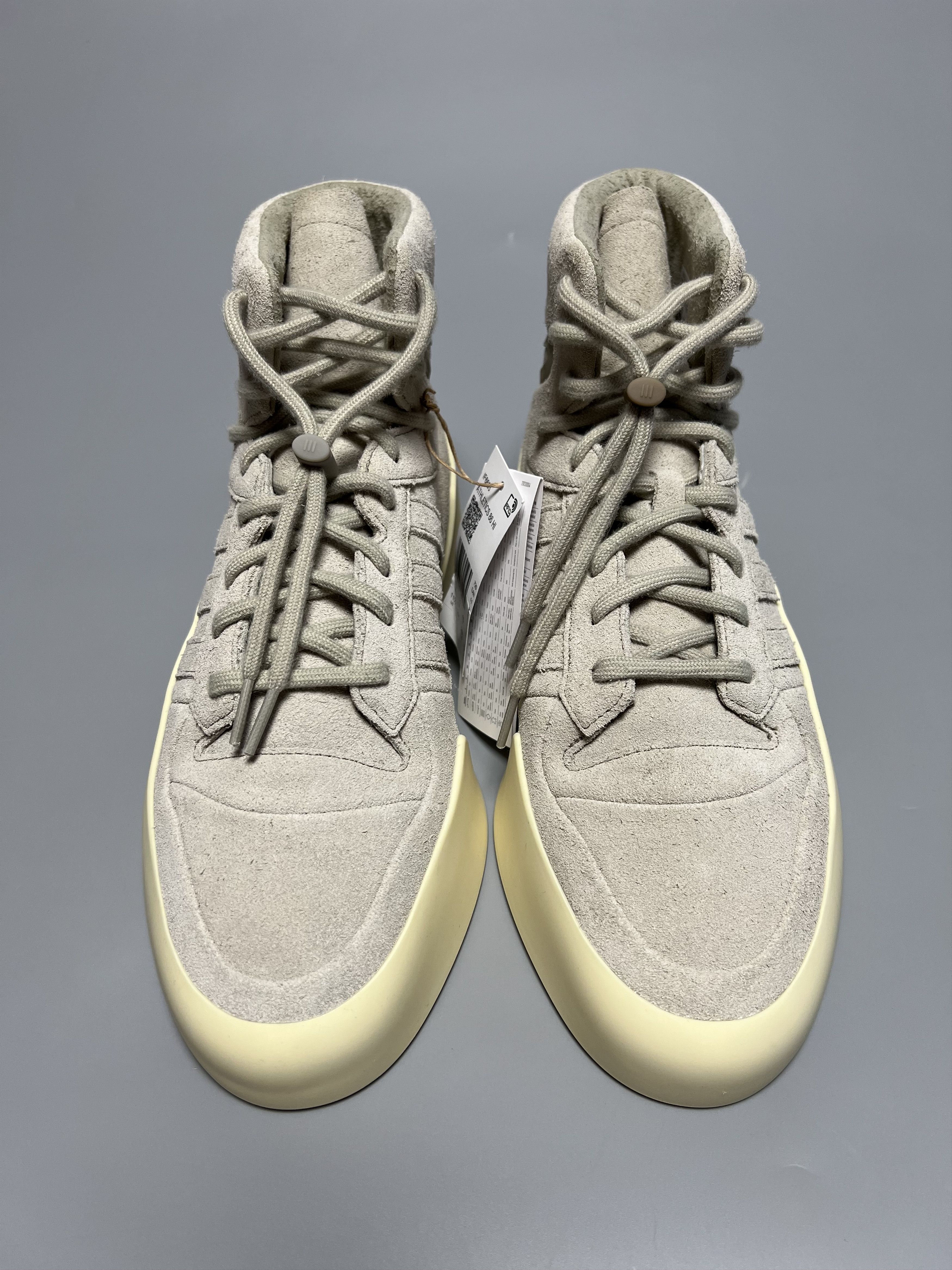 Adidas × Fear of God Fear of God x Adidas Athletics 86 Hi Suede Sneakers US 8.5 Size US 11.5 / EU 44-45 - 4 Thumbnail