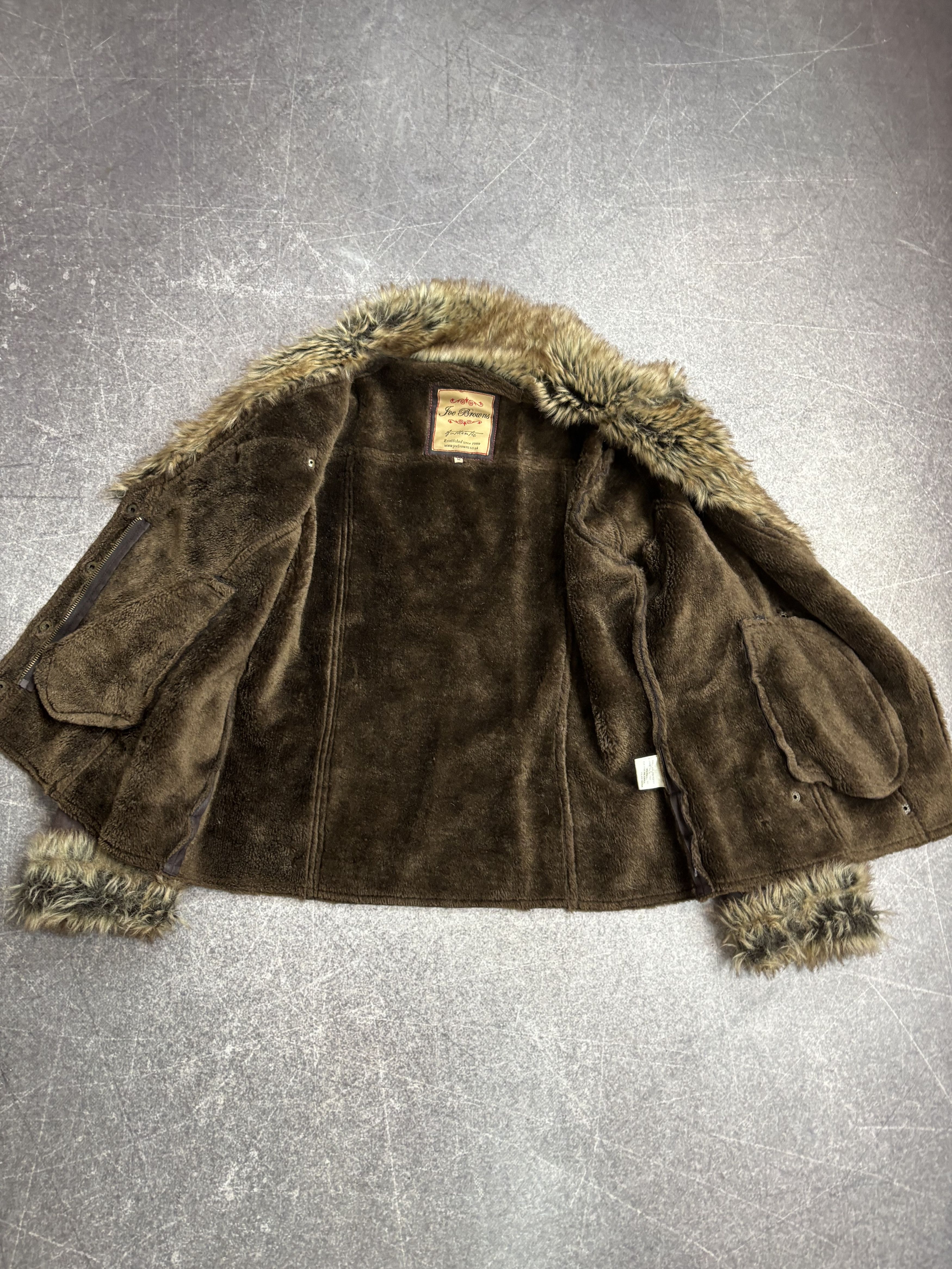 If Six Was Nine IF SIX WAS NINE STYLE JAPANESE SHEEPSKIN JACKET FUR HOOD Y2K Size US S / EU 44-46 / 1 - 6 Thumbnail