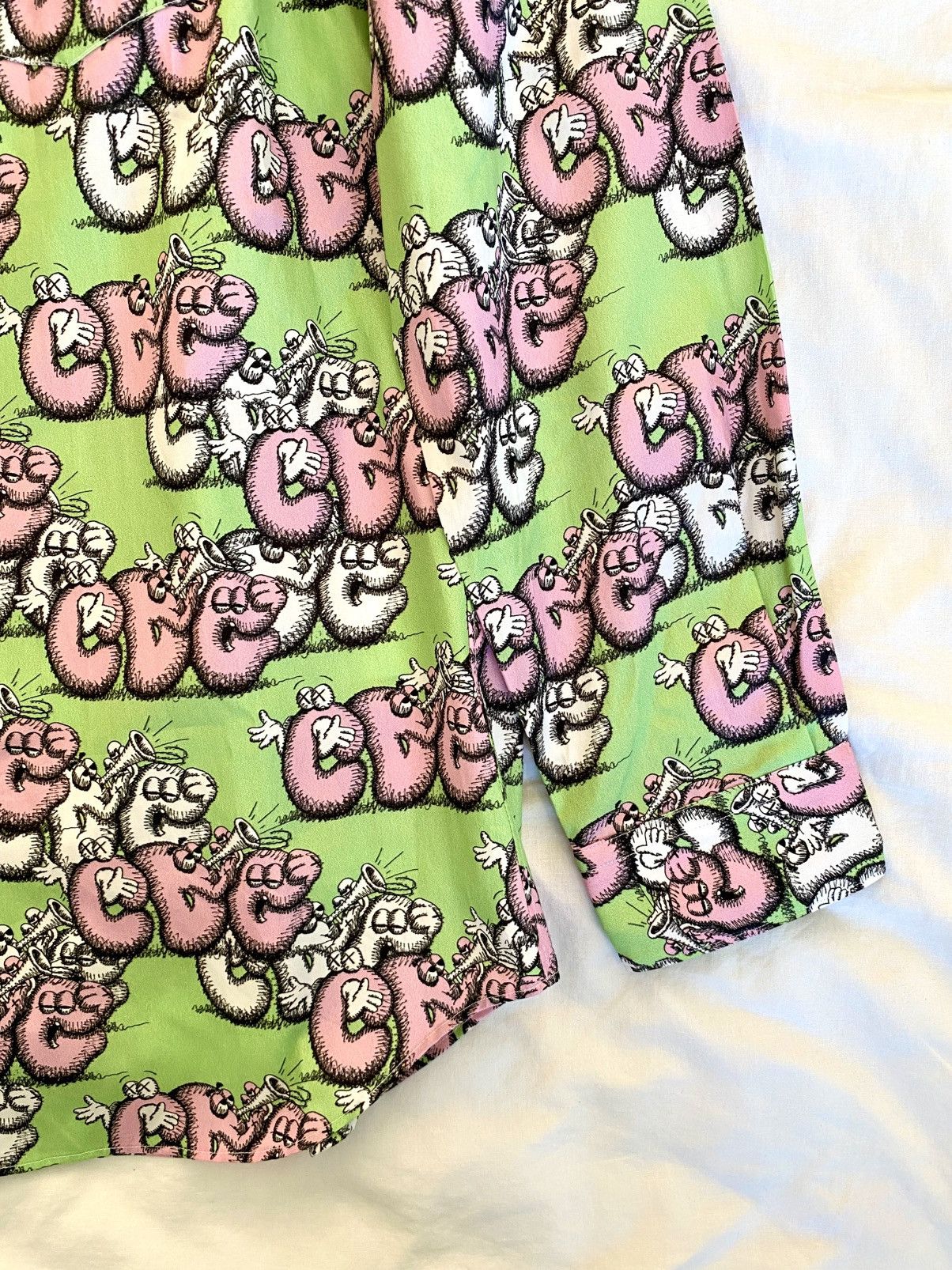 Comme des Garcons SHIRT Comme des garçons shirt x Kaws long sleeve shirt Size US L / EU 52-54 / 3 - 4 Thumbnail