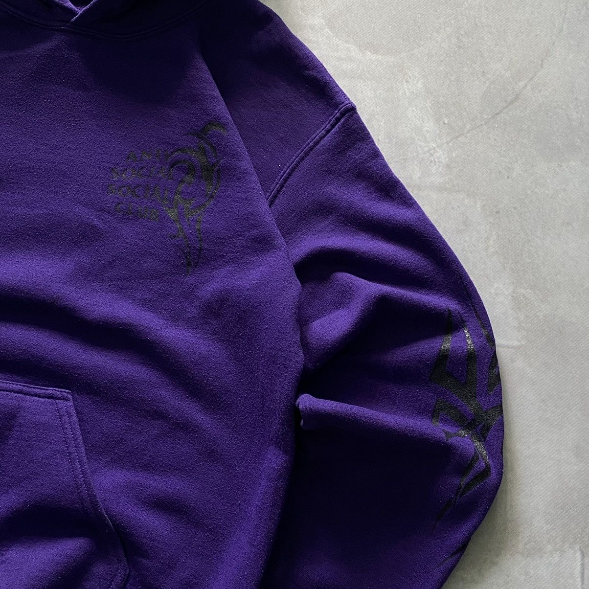 Anti Social Social Club × Japanese Brand Rare Anti Social Social Club Tribal Sunny Side Hoodie Size US S / EU 44-46 / 1 - 8 Thumbnail