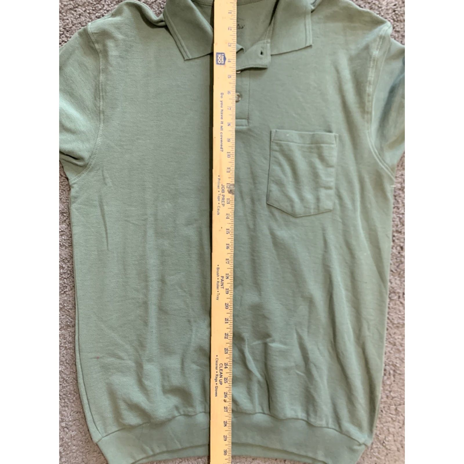 Vintage Cabela's Men Army Green Collared Polo Shirt Size L Reg 100% Cotton Pre-owned Size US L / EU 52-54 / 3 - 5 Thumbnail