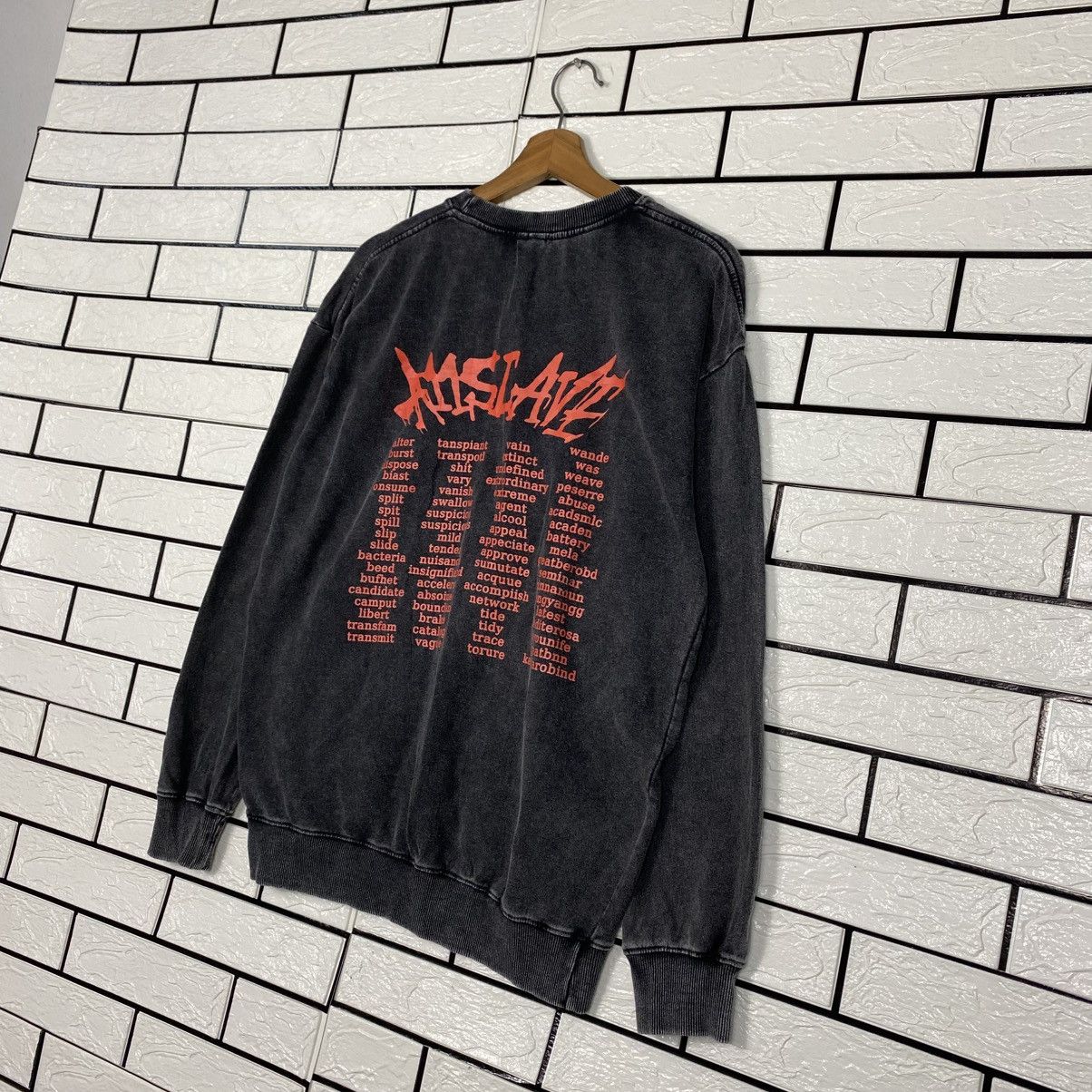 Japanese Brand 📌Vintage Sweatshirt Punk Bondage Design Size US M / EU 48-50 / 2 - 11 Thumbnail