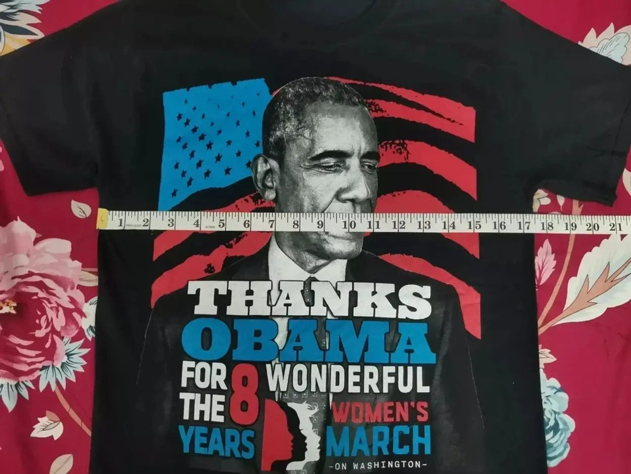 Rap Tees Vintage Barack Obama The President T shirt Rap Tees Hiphop Size US S / EU 44-46 / 1 - 5 Thumbnail