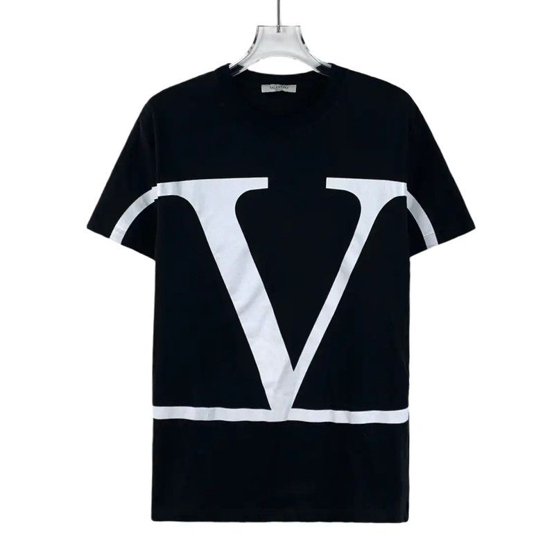 Valentino Valentino Black Cotton Women's T-Shirt 0089 Size S / US 4 / IT 40 - 1 Thumbnail
