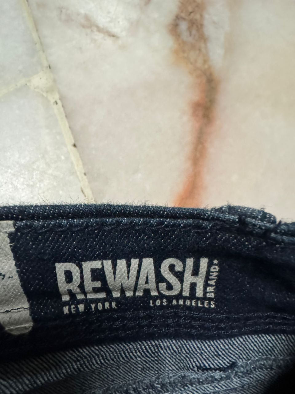 Tornado Mart VINTAGE 2000s REUNION REWASH DISTRESSED RIPPED BELL BOTTOM Size US 27 - 13 Thumbnail