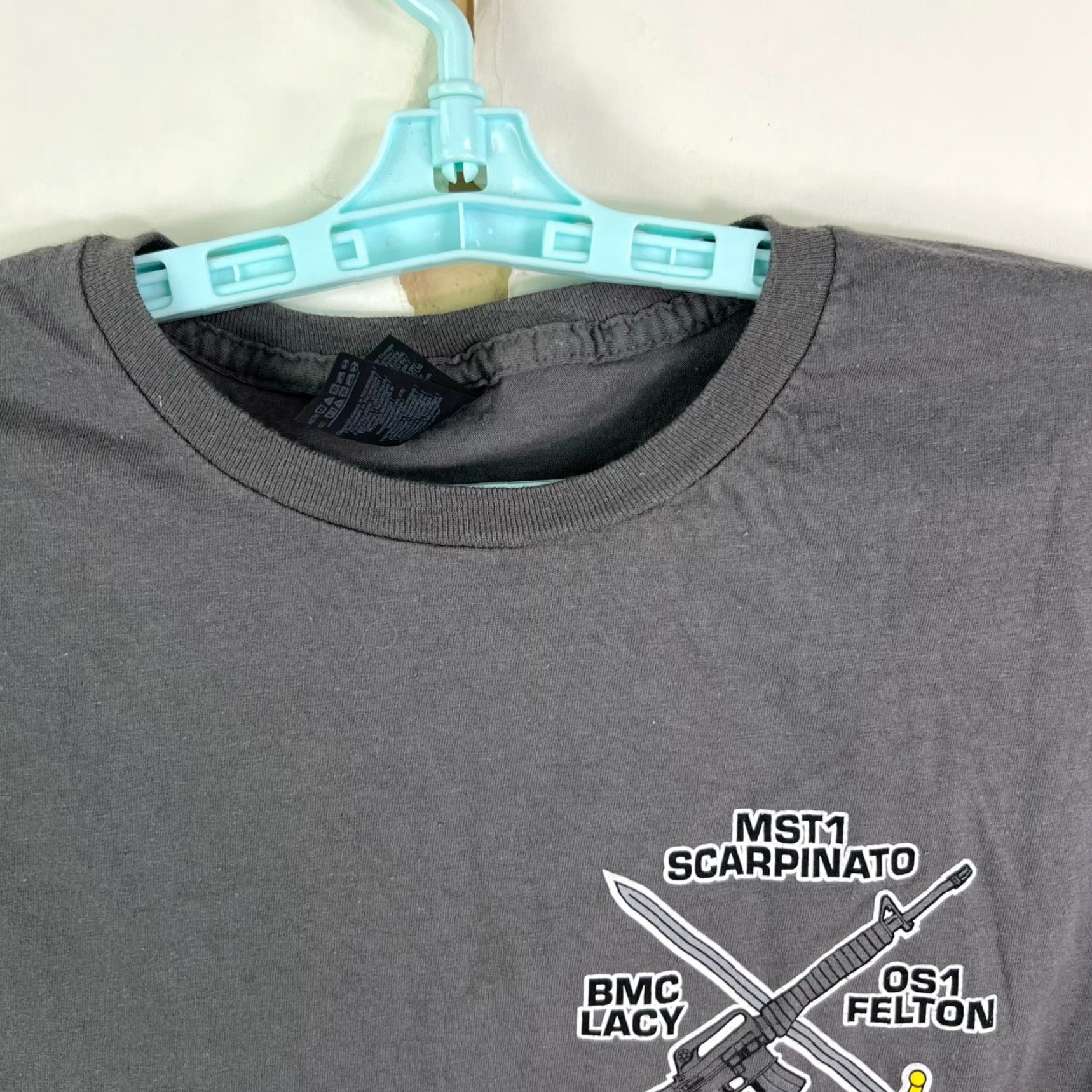 Gildan VINTAGE: US Cost Gaurd PA PA 203 T-Shirt Mens Size L Gray Size US L / EU 52-54 / 3 - 5 Thumbnail