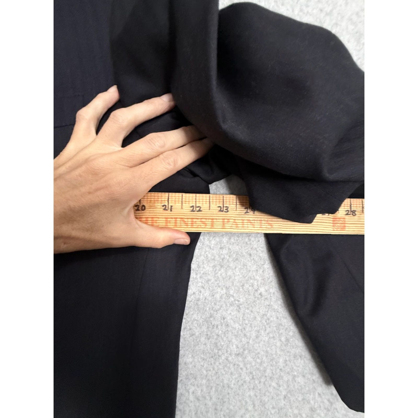 Jos. A. Bank Jos. A. Bank Signature Suit Mens 44 38x31 Gray Wool 2 Piece Jacket Pants Formal Size 44R - 7 Thumbnail