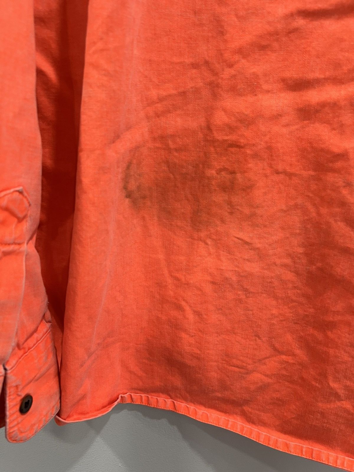 L.L. Bean Vintage LL Bean Button Up Shirt neon orange Size US XL / EU 56 / 4 - 8 Thumbnail