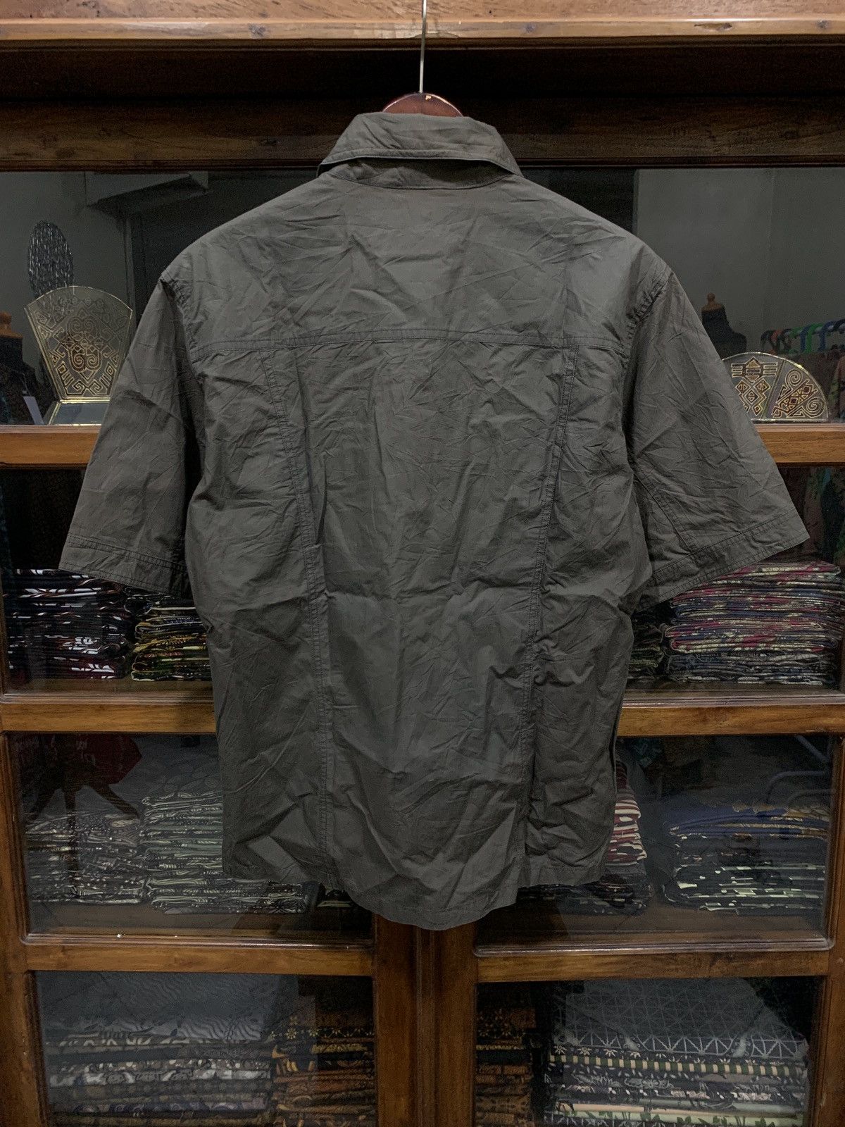 Japanese Brand y2k Military Shirt SCHLUSSEL Size US L / EU 52-54 / 3 - 5 Thumbnail