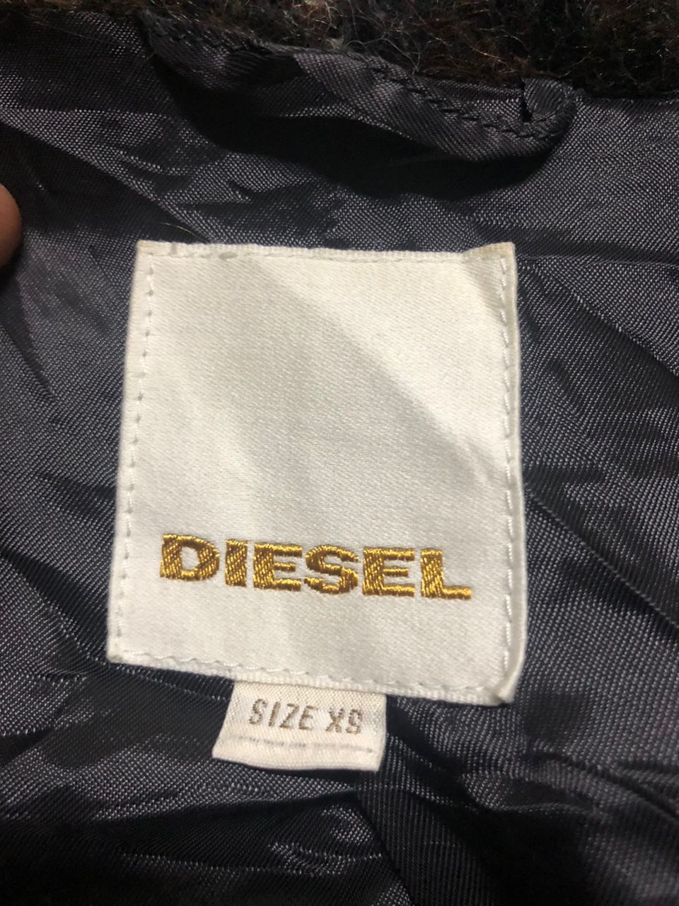 Diesel Diesel Checked Mohair Double Breasted Overcoat Size XS / US 0-2 / IT 36-38 - 13 Thumbnail
