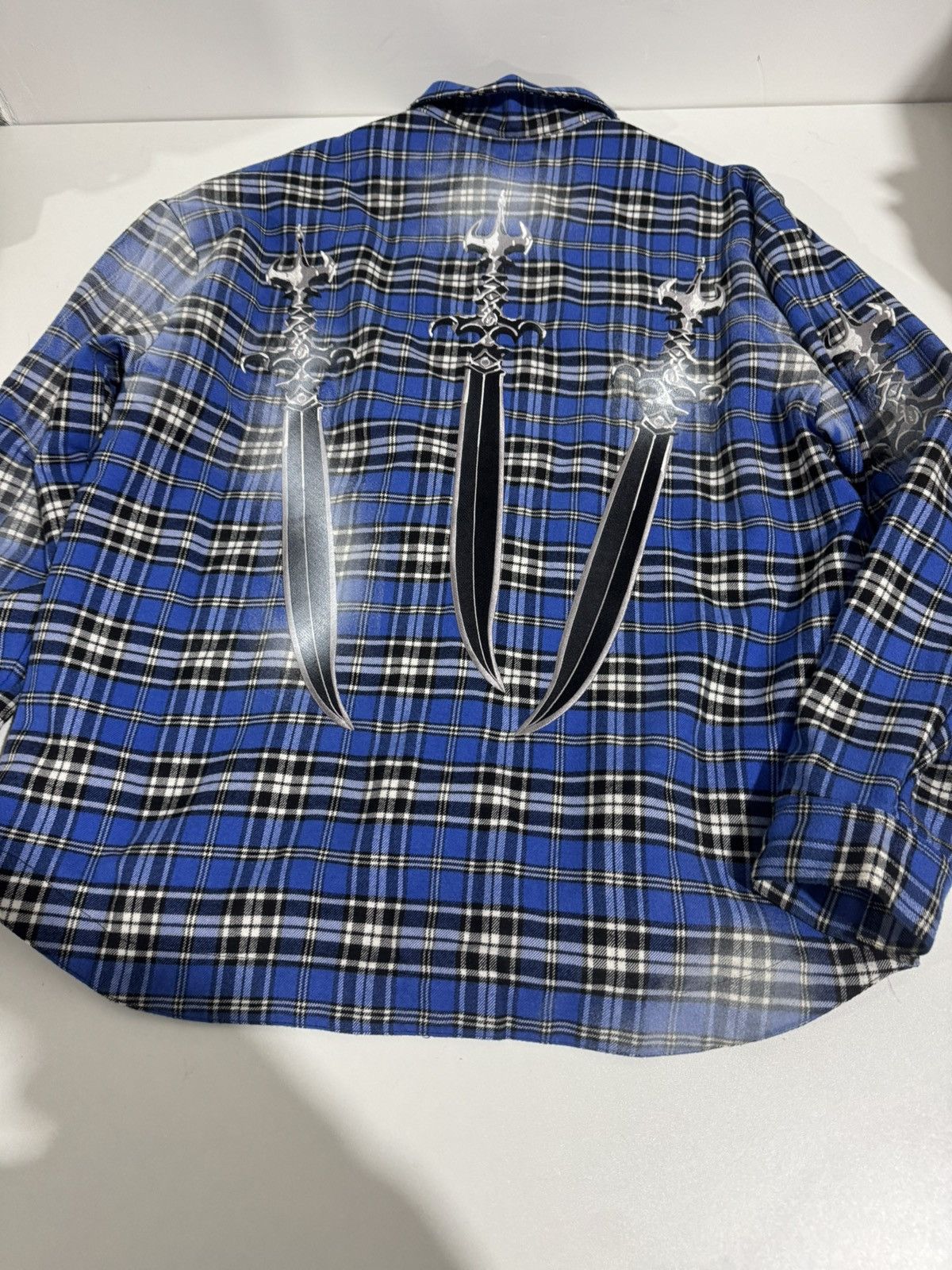 Thug Club Arab sword flannel shirt size 3 Size US L / EU 52-54 / 3 - 1 Thumbnail