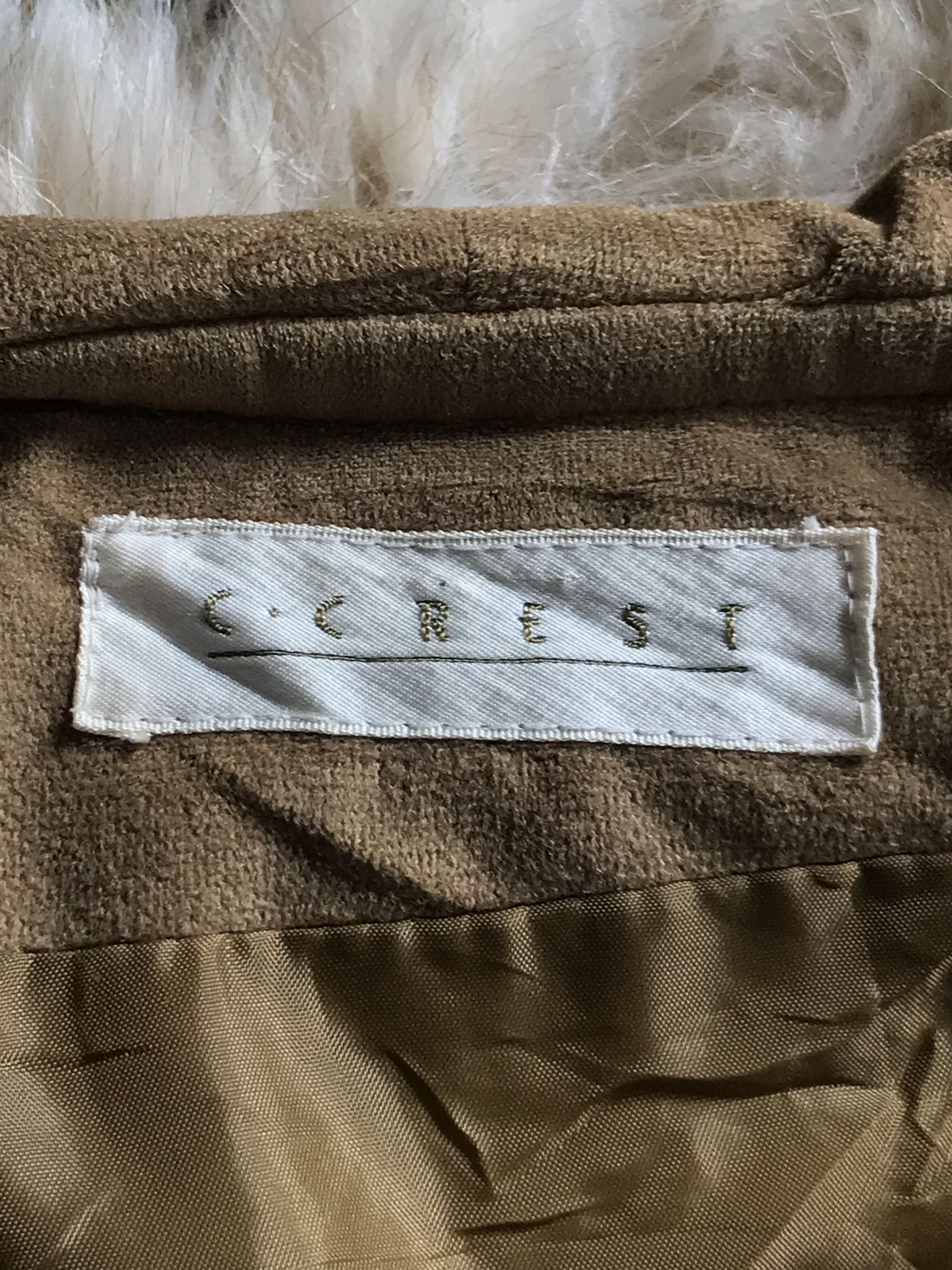 Japanese Brand C.Crest Japanese Brand Fur Drawstring Jacket Size US L / EU 52-54 / 3 - 5 Thumbnail
