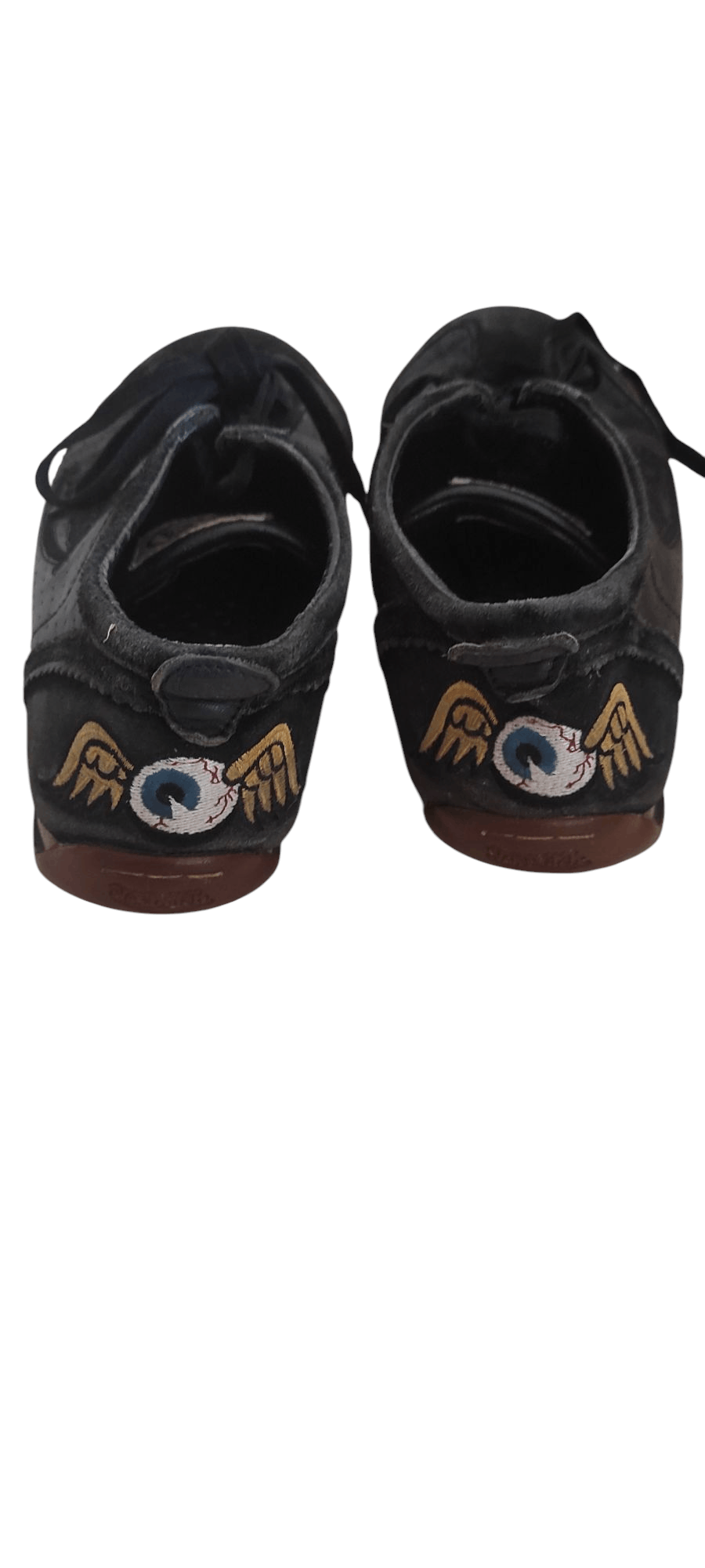 Vintage × Von Dutch Von Dutch Leather Sneakers Suede Flying Emboidered Eyeball Size US 8 / EU 41 - 4 Thumbnail