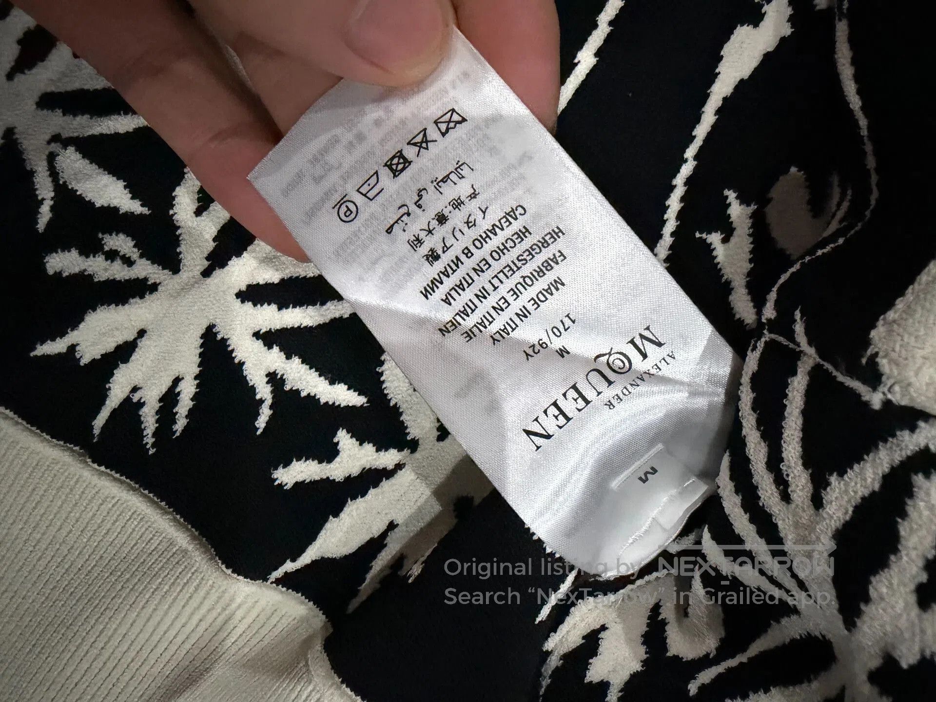 Alexander McQueen Alexander McQueen Slim Embroidered Set. Size US M / EU 48-50 / 2 - 6 Thumbnail