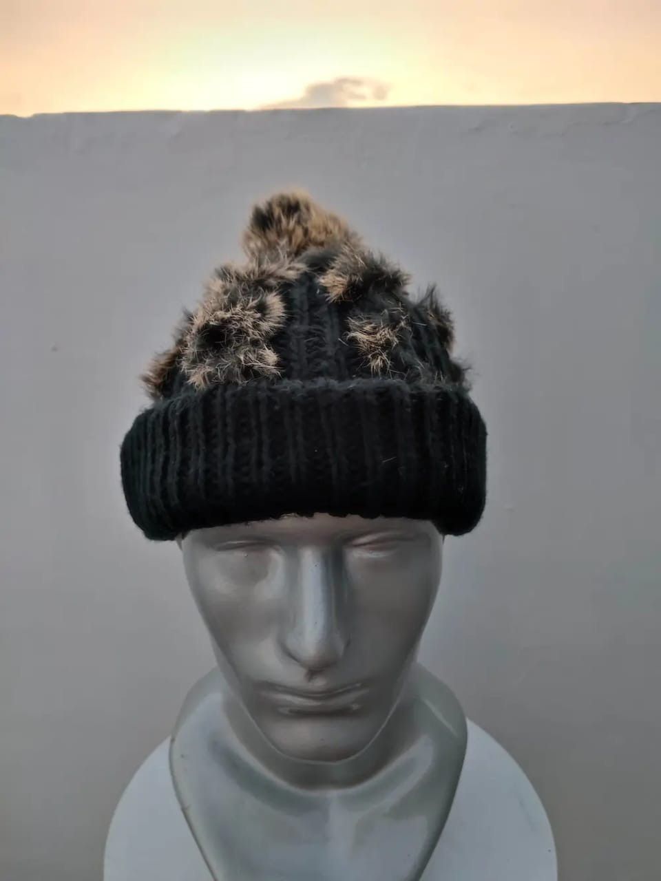 Other Unknown Japanese Mix Fur Design Beanie Hats Size ONE SIZE - 2 Thumbnail