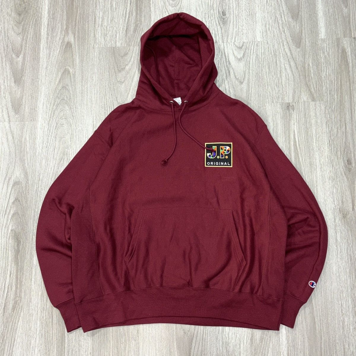 Champion Champion Reverse Weave Hoodie Mens XL Maroon Heavyweight Size US XL / EU 56 / 4 - 2 Thumbnail