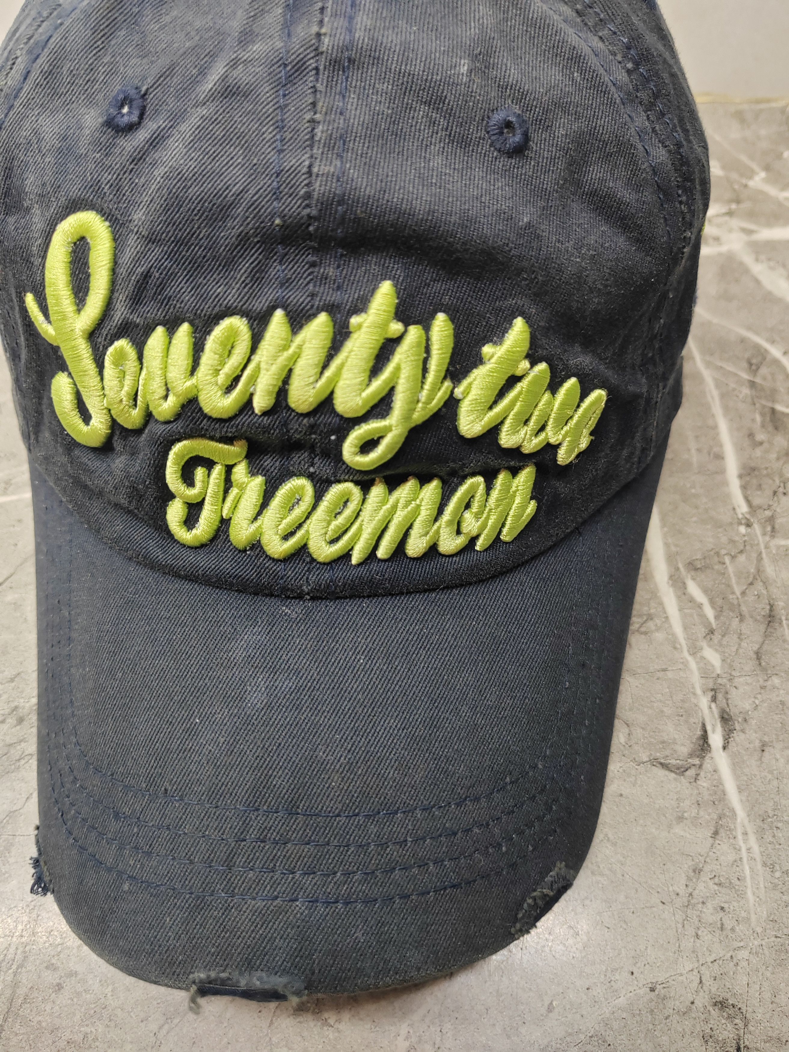 Japanese Brand Vintage Treemon Distressed Style Cap Hat Size ONE SIZE - 3 Thumbnail