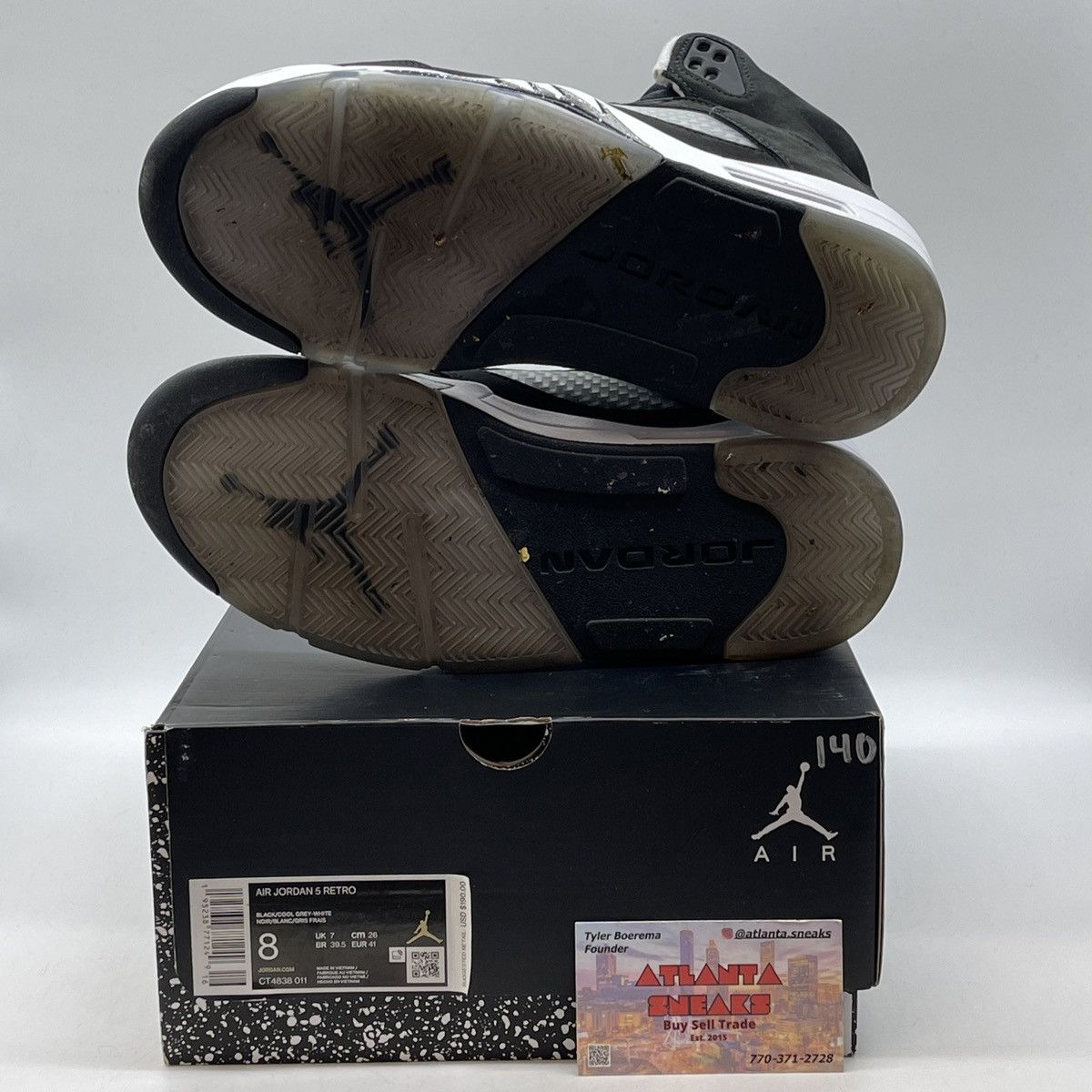 Jordan Brand Air Jordan 5 Oreo Size US 8 / EU 41 - 7 Thumbnail