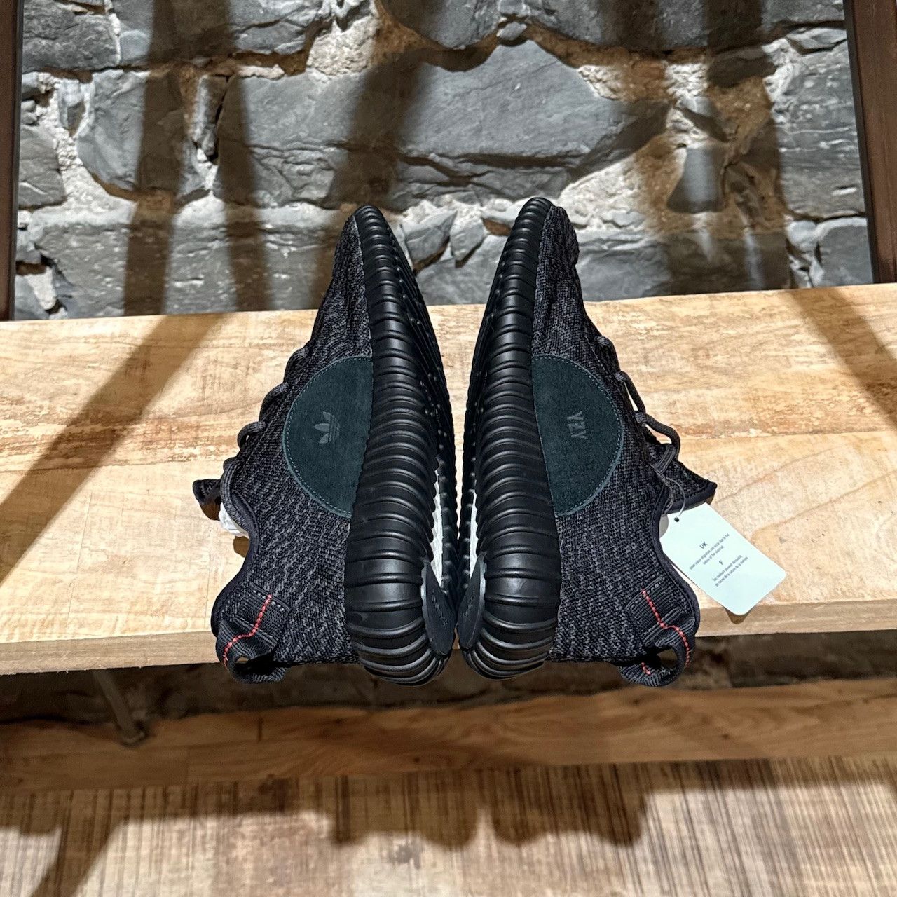 Adidas × Kanye West Adidas YEEZY Boost 350 2015 Pirate Black Low-top Sneakers Size US 9 / EU 42 - 7 Thumbnail