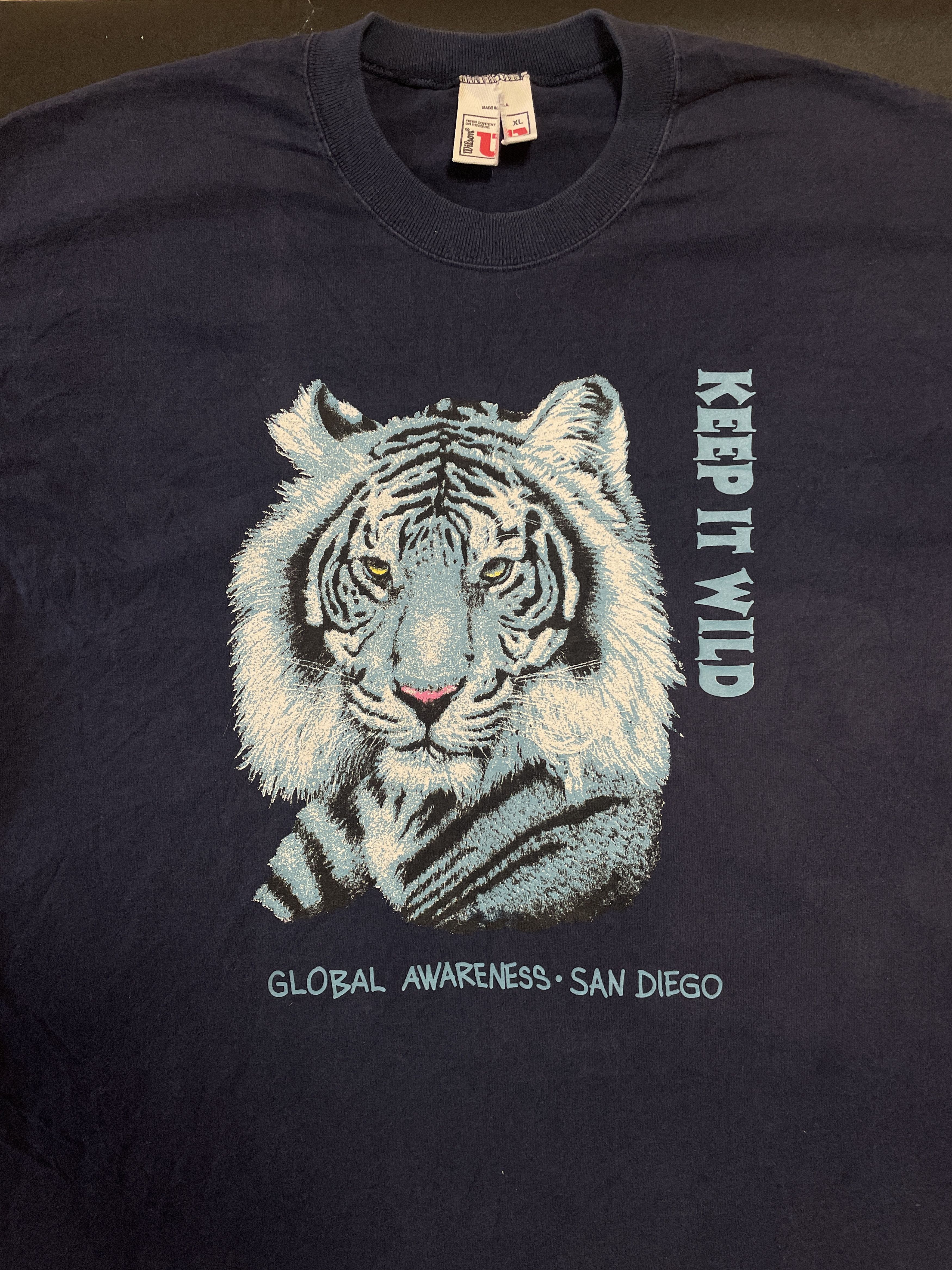 Other San Diego Zoo "Keep it Wild" White Tiger XL Shirt Size US XL / EU 56 / 4 - 2 Thumbnail