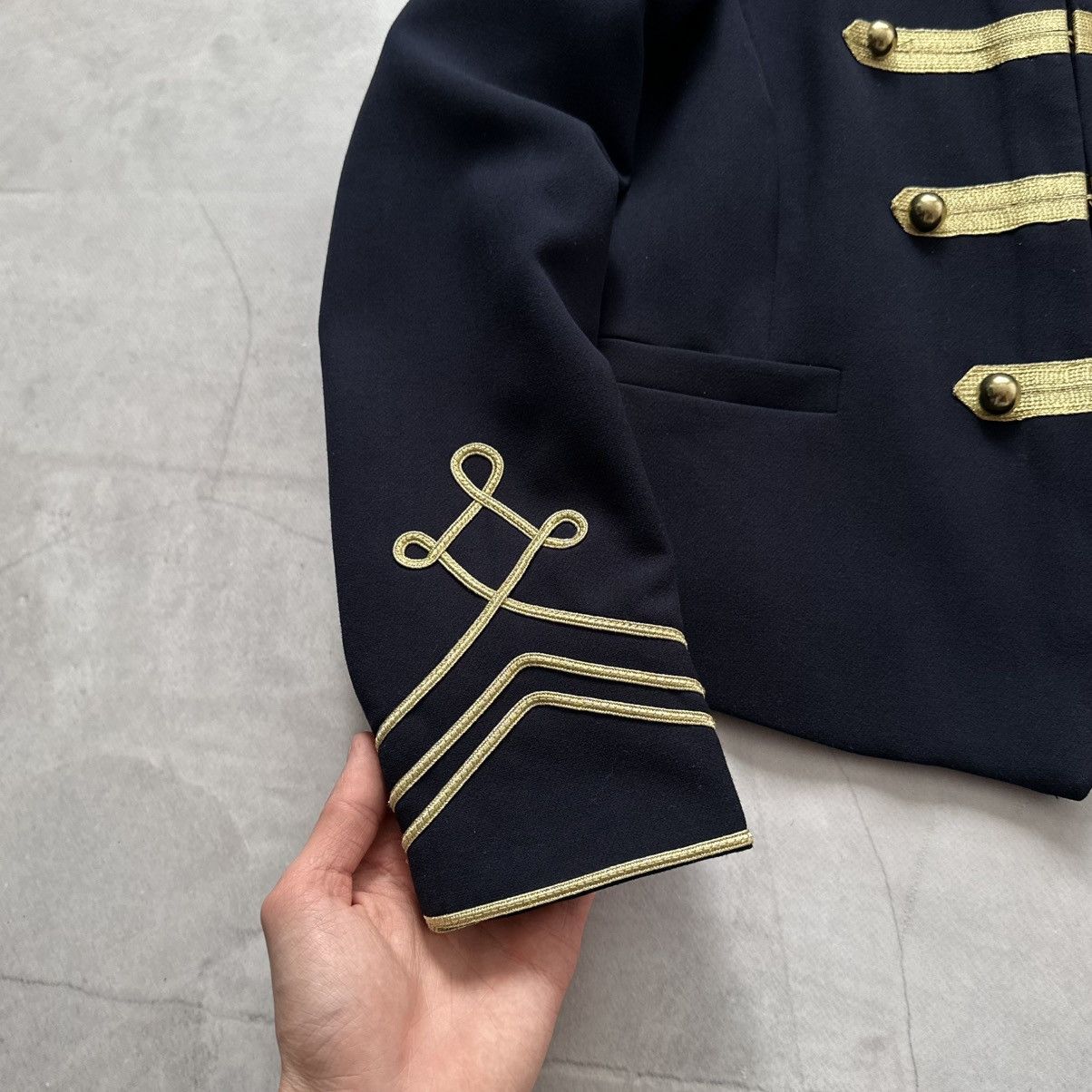 Hysteric Glamour 00s Napoleon Military Jacket Balmain PPFM Hedi Slimane Vibe Size M / US 6-8 / IT 42-44 - 7 Thumbnail