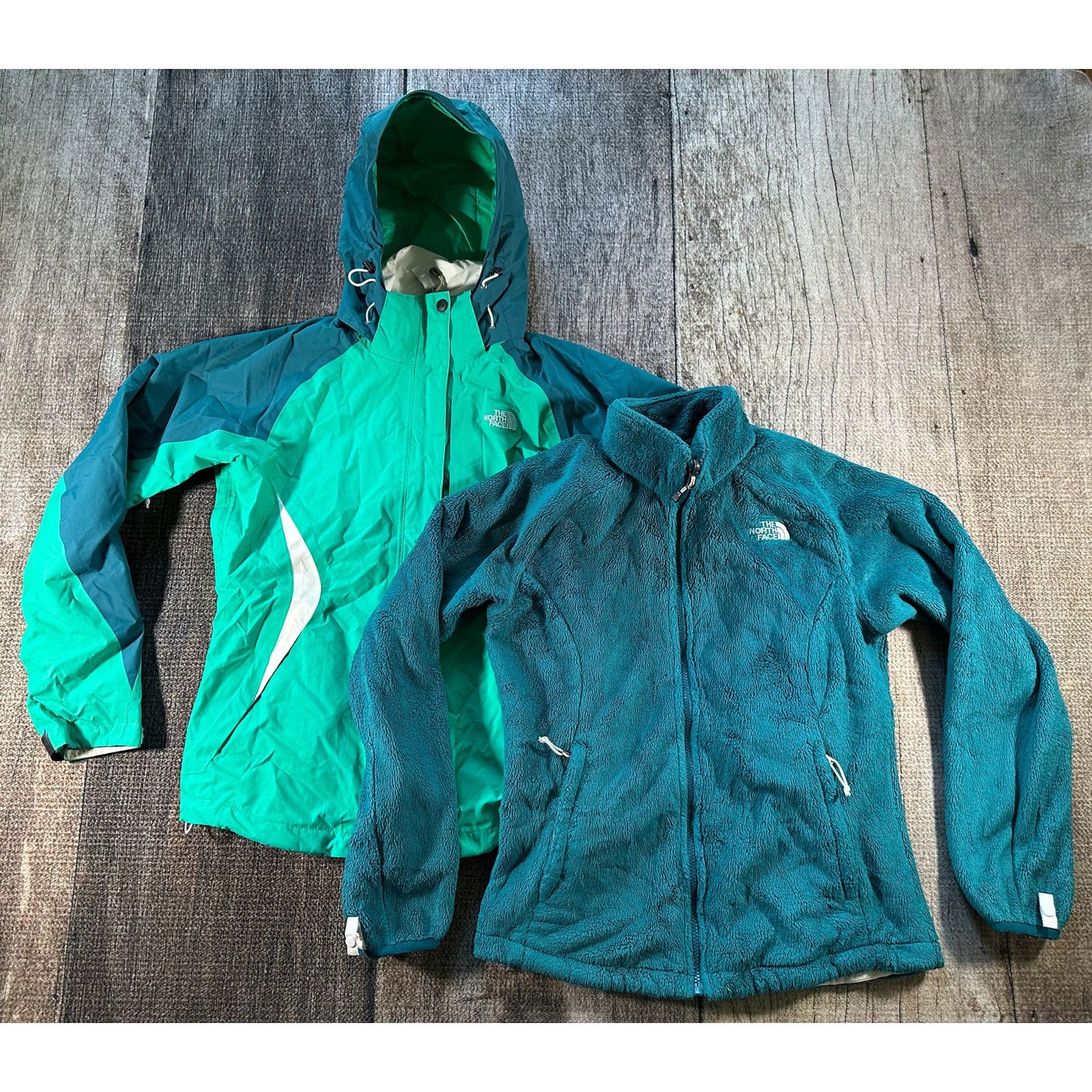 The North Face The North Face 3 in 1 HyVent Fleece Lined Hooded Jacket Wmns Size M / US 6-8 / IT 42-44 - 1 Thumbnail
