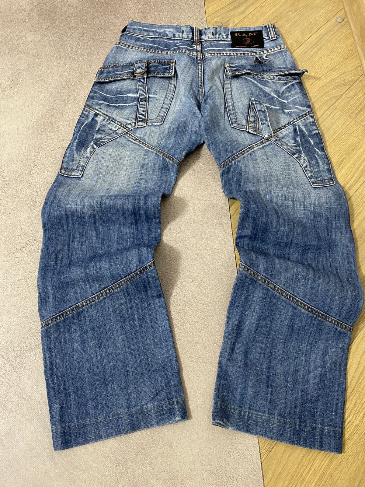 Vintage Kosmo Lupo vintage If Six Was Nine style baggy pants Size US 29 - 1 Thumbnail