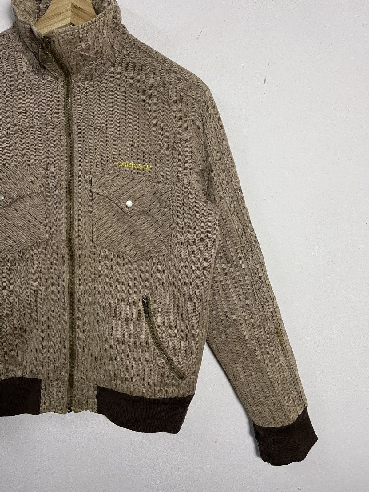 Adidas Vintage ADIDAS Striped Western Style Jacket Size US M / EU 48-50 / 2 - 3 Thumbnail