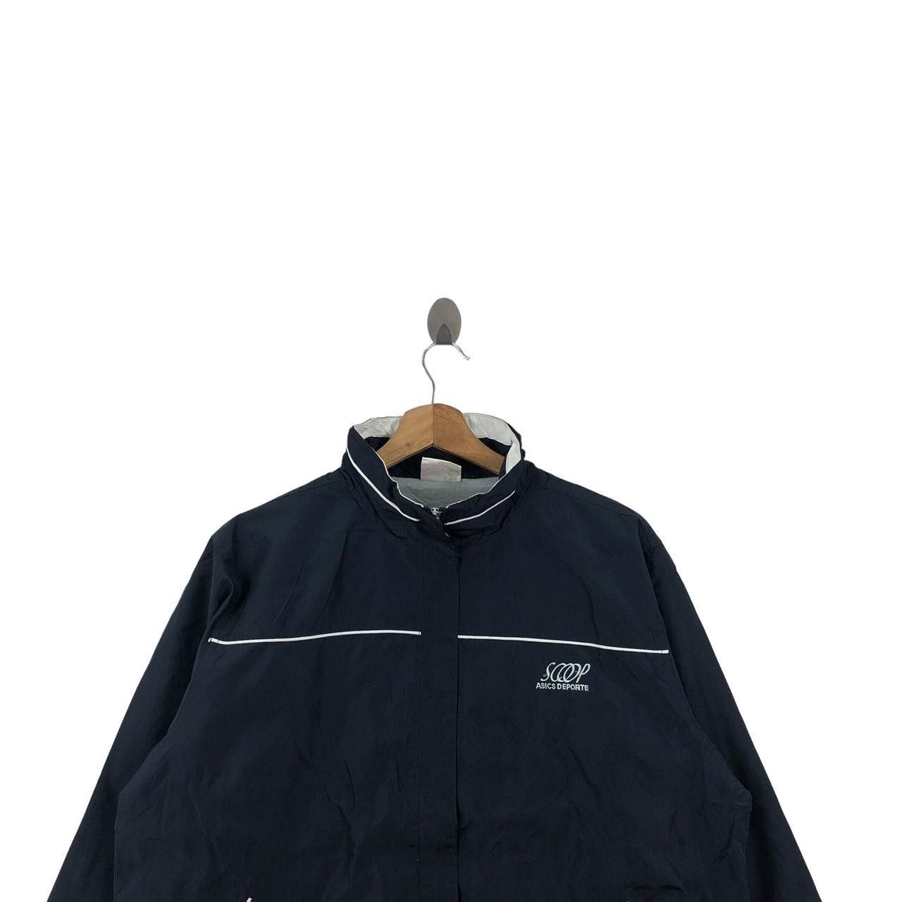 Asics Vintage ASICS JAPAN SCOOP Deporte Collection Jacket Outdoor Size M / US 6-8 / IT 42-44 - 3 Thumbnail