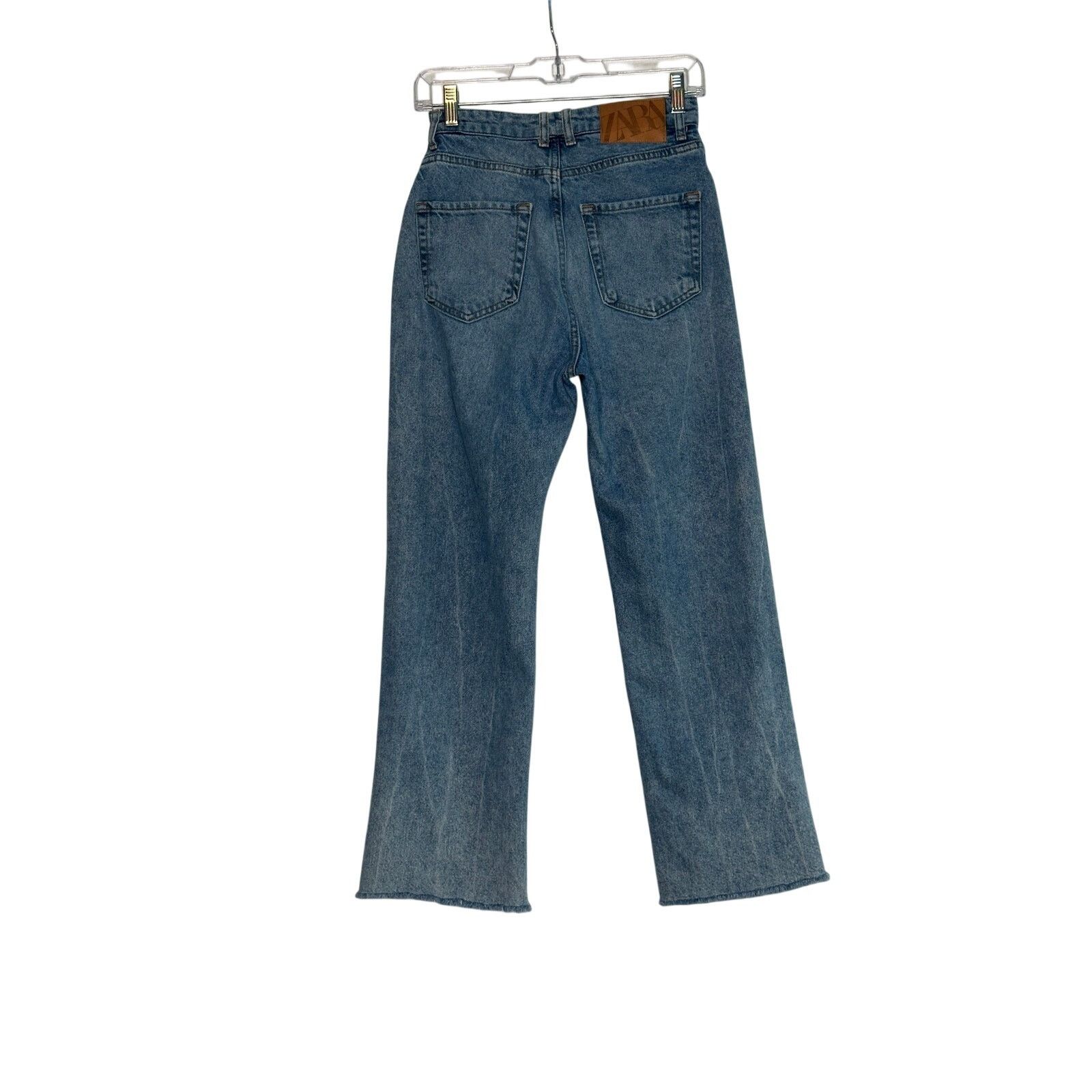 Zara Zara high waist wider legs jeans size 2 Size 26" / US 2 / IT 38 - 9 Thumbnail