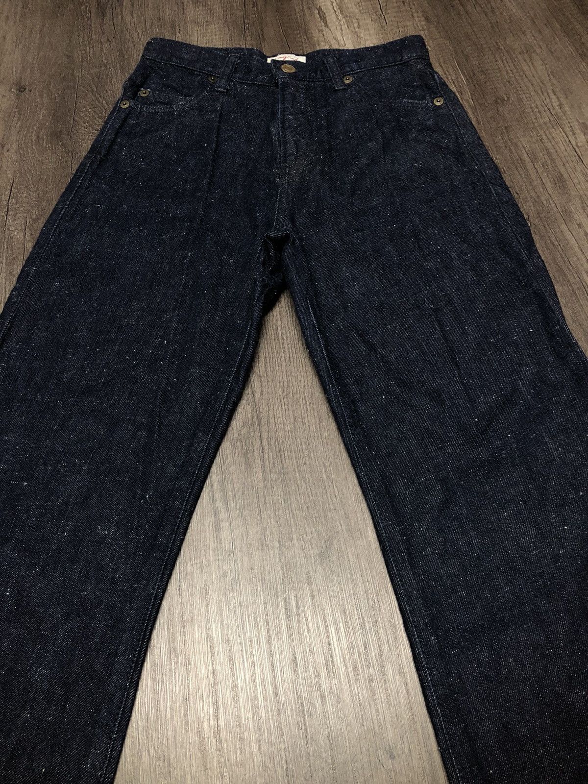 Designer × Japanese Brand × Vintage Vintage Denim Ungrid Flared Boot Cut Leg Jeans Size 27" / US 4 / IT 40 - 6 Thumbnail