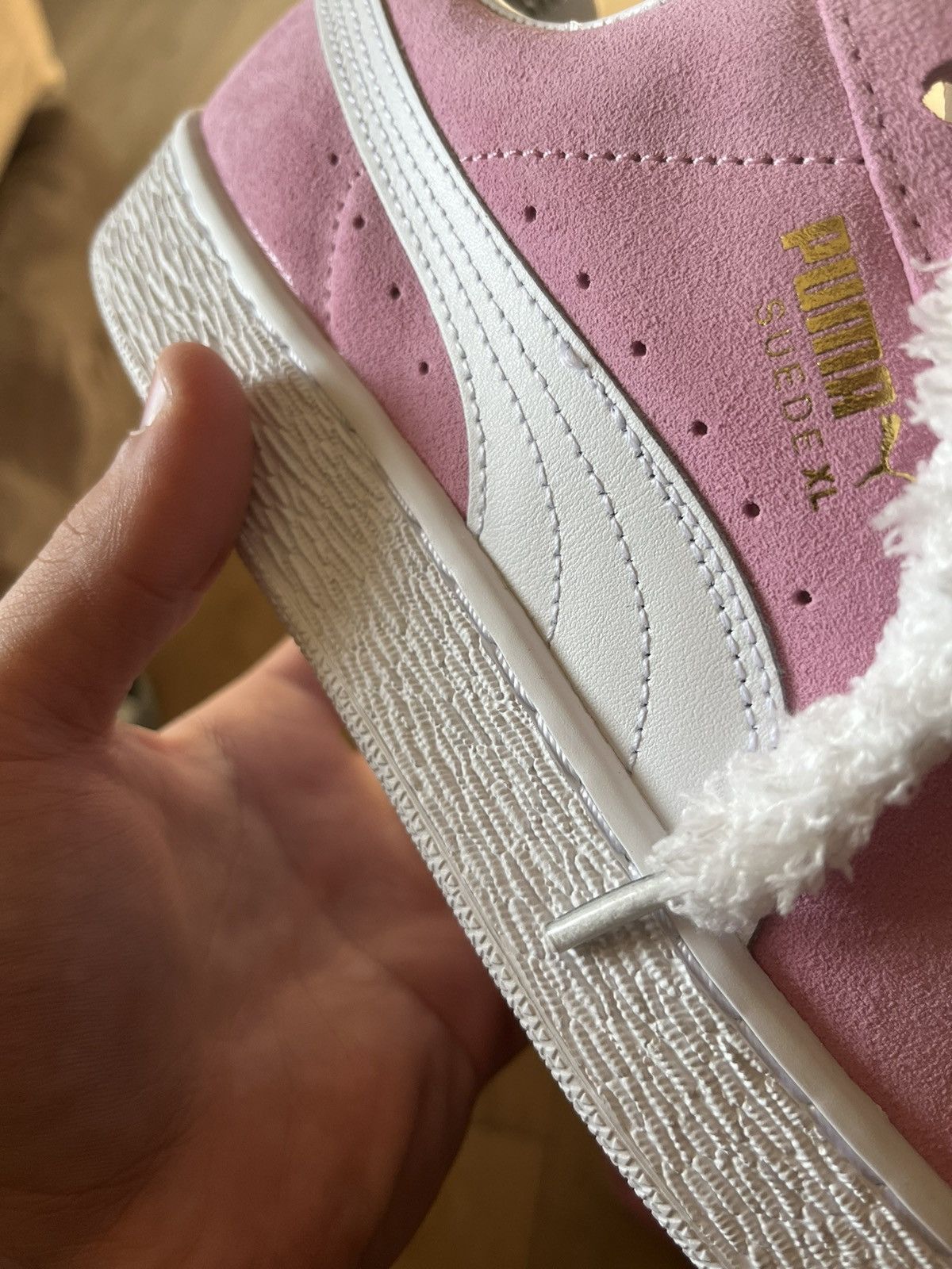 Puma Puma Suede XL Custom Pink Size US 7.5 / IT 37.5 - 4 Thumbnail