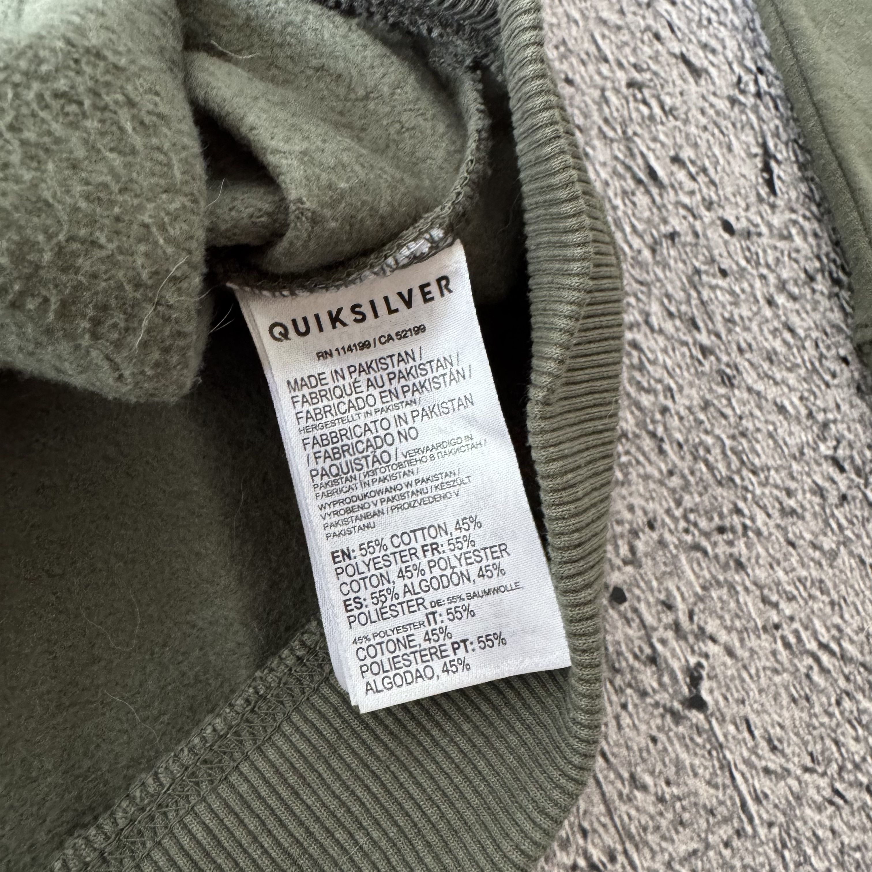 Quiksilver Vintage y2k quiksilver zip up hoodie surfer skater summer Size US S / EU 44-46 / 1 - 8 Thumbnail