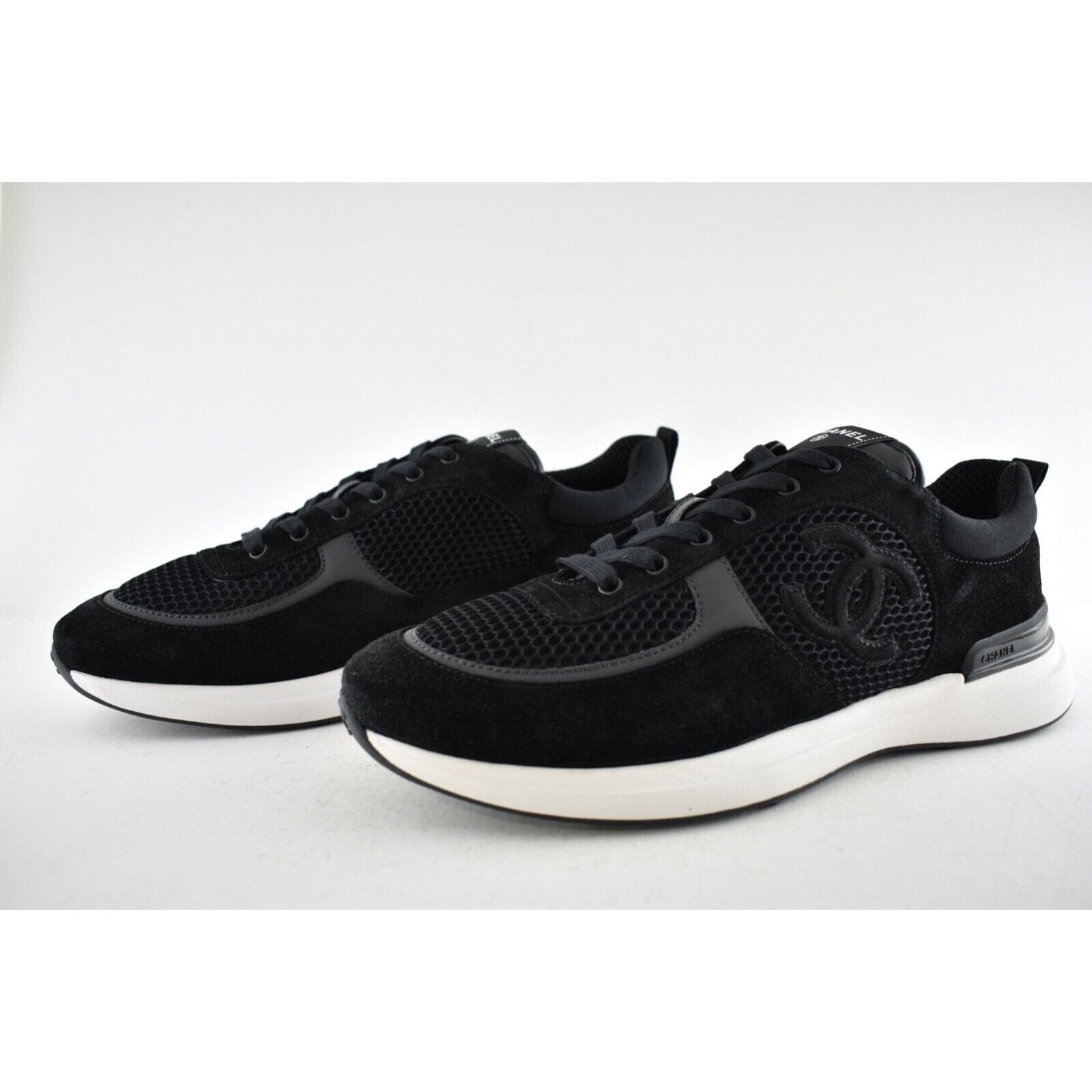 Chanel Chanel 22P Suede Low Top Lace Up Trainer Sneaker 45 12 Size US 12 / EU 45 - 10 Thumbnail